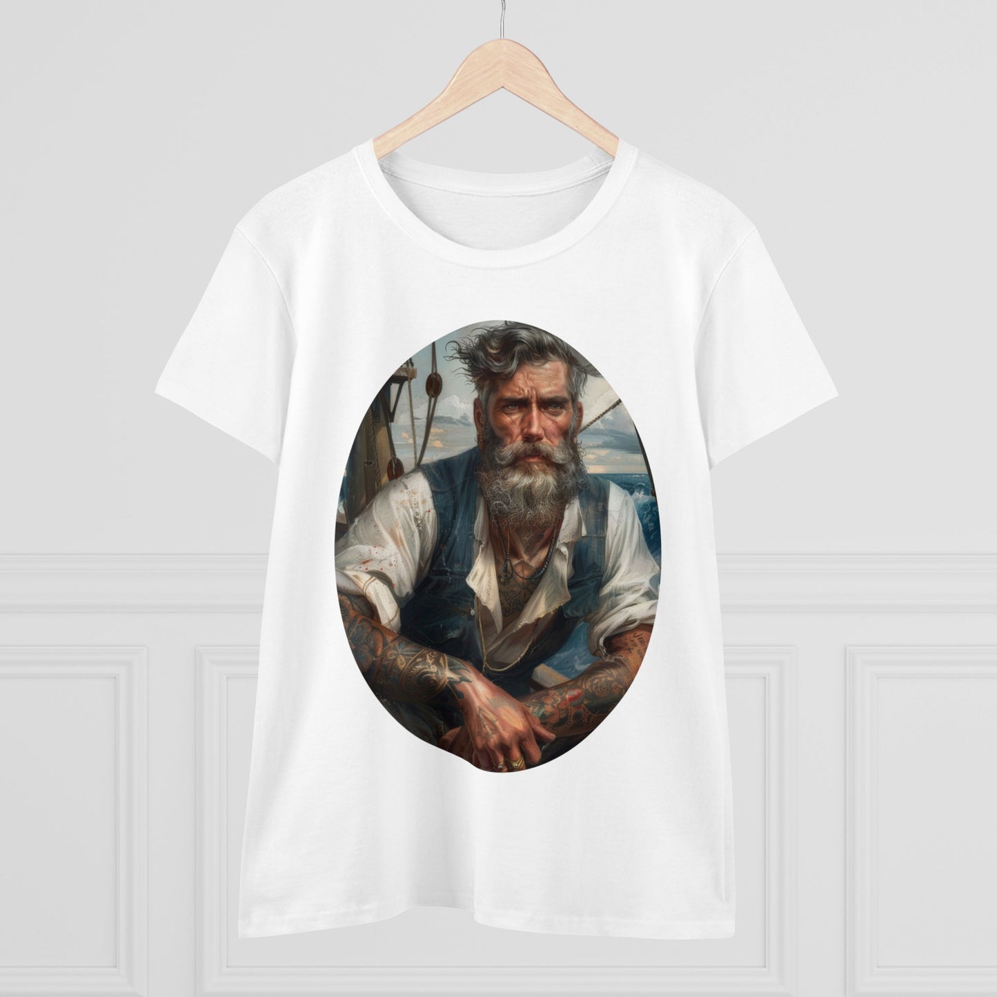 The Sailor - Fantasy - Women's Midweight Cotton Tee
