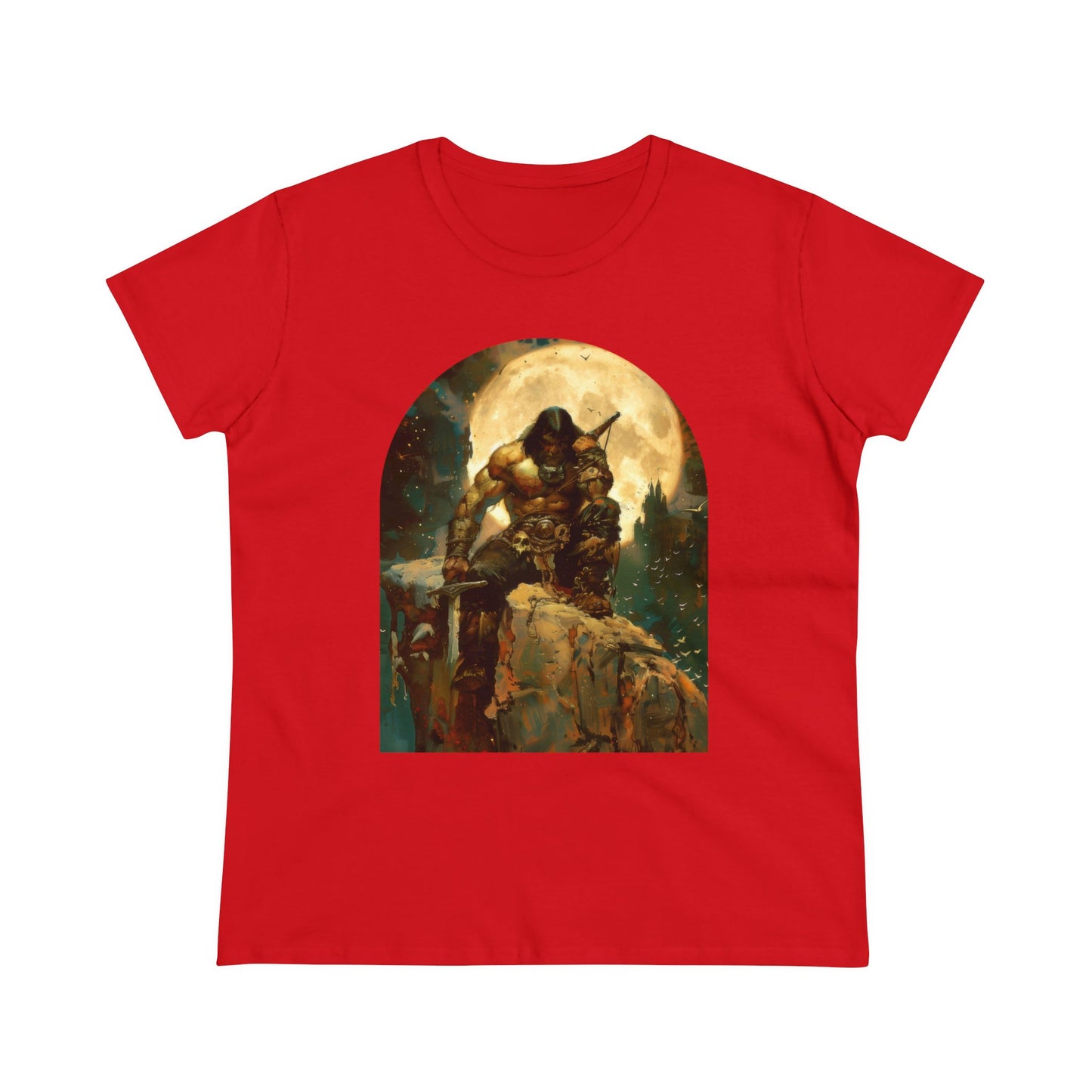Warrior - Women's Midweight Cotton Tee