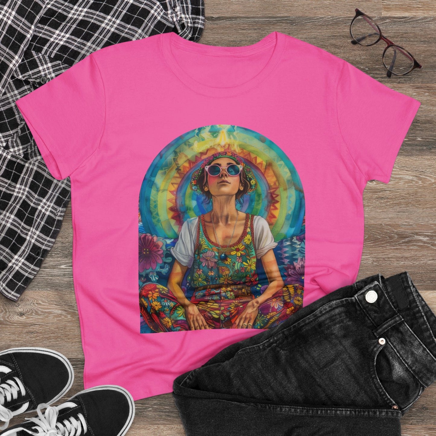 Meditation - Women's Midweight Cotton Tee