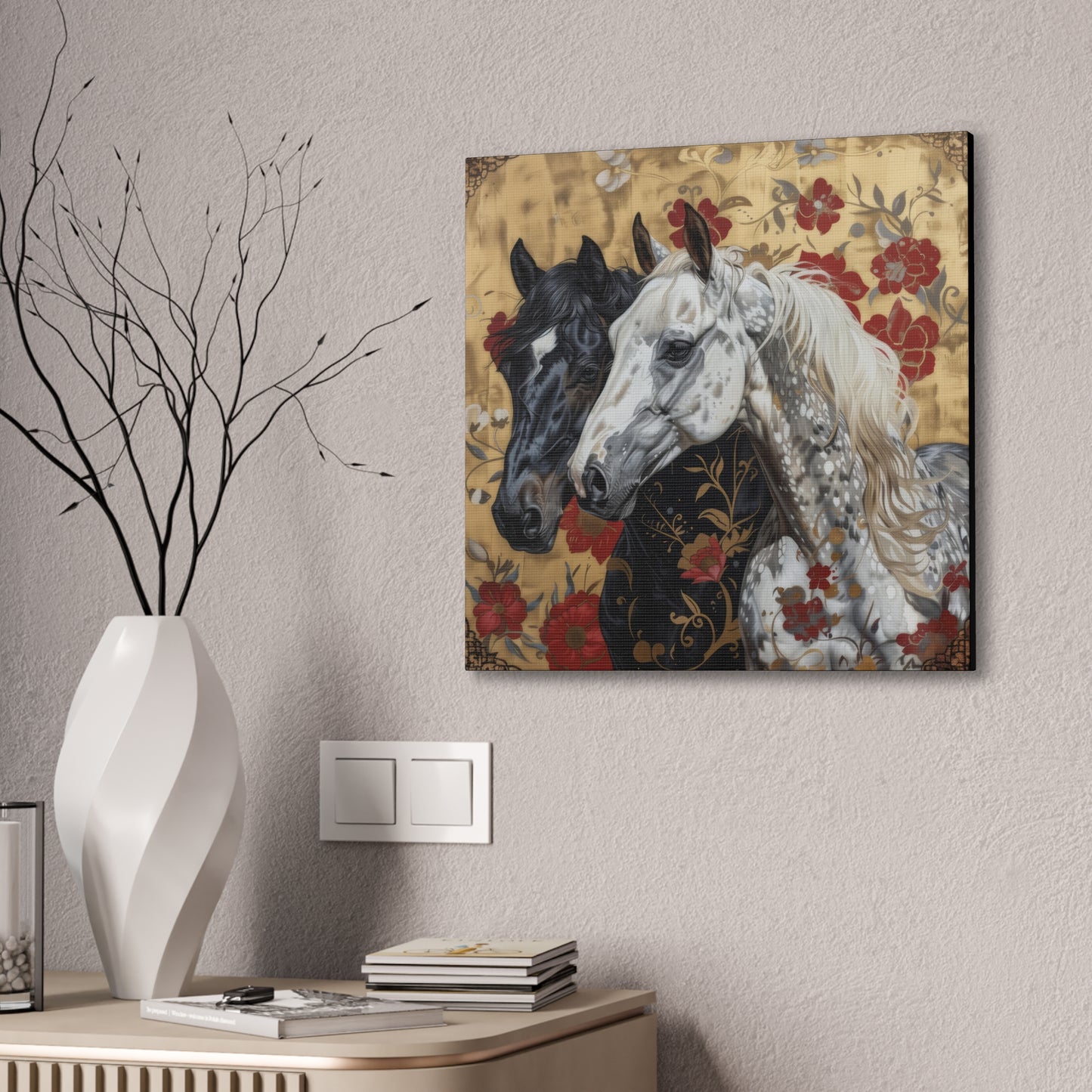 Horses - Canvas Stretched, 0.75"