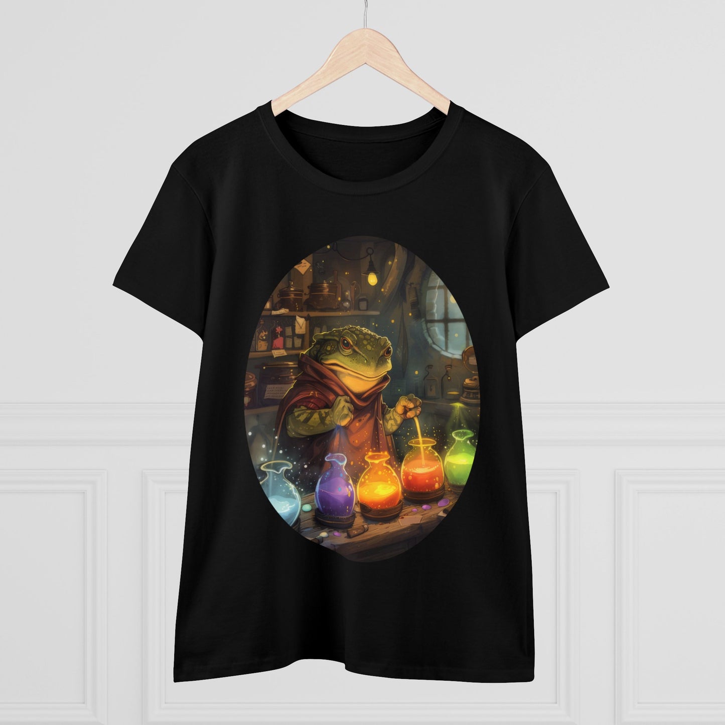 The Alchemist Toad - Fantasy - Women's Midweight Cotton Tee