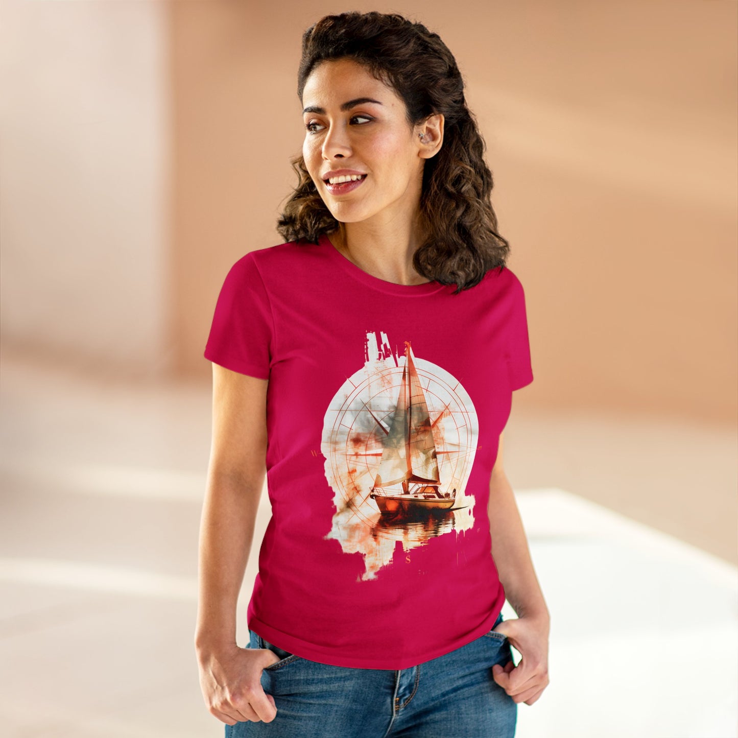 Sailing - Women's Midweight Cotton Tee