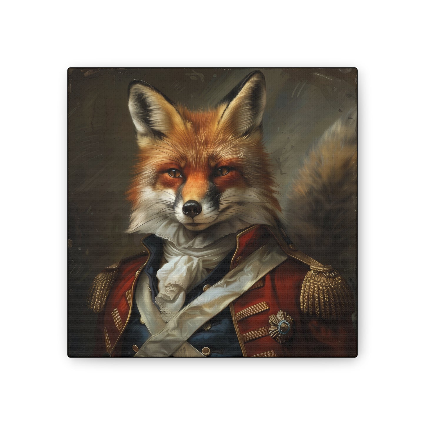 Colonel Fox - Canvas Stretched, 0.75"