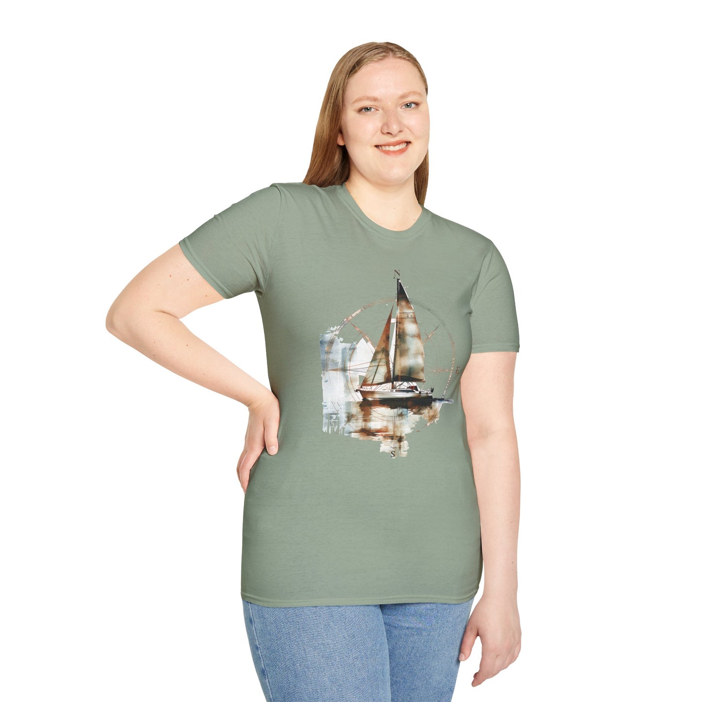 Sailing - Unisex Softstyle T-Shirt
