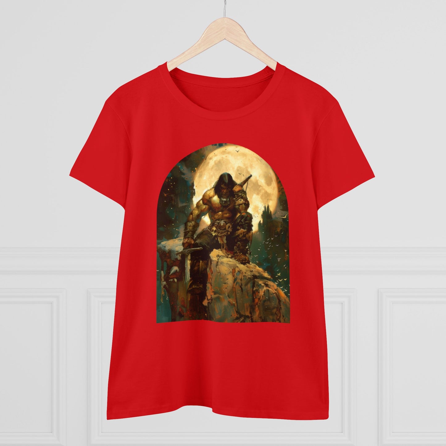 Warrior - Women's Midweight Cotton Tee