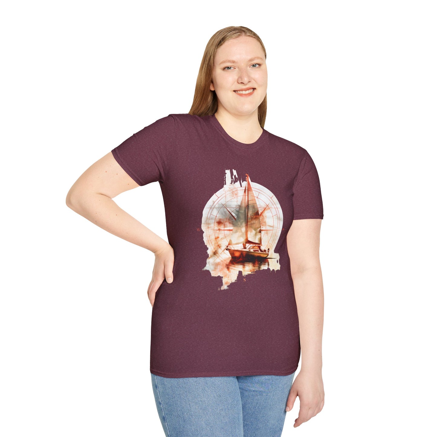 Sailing - Unisex Softstyle T-Shirt
