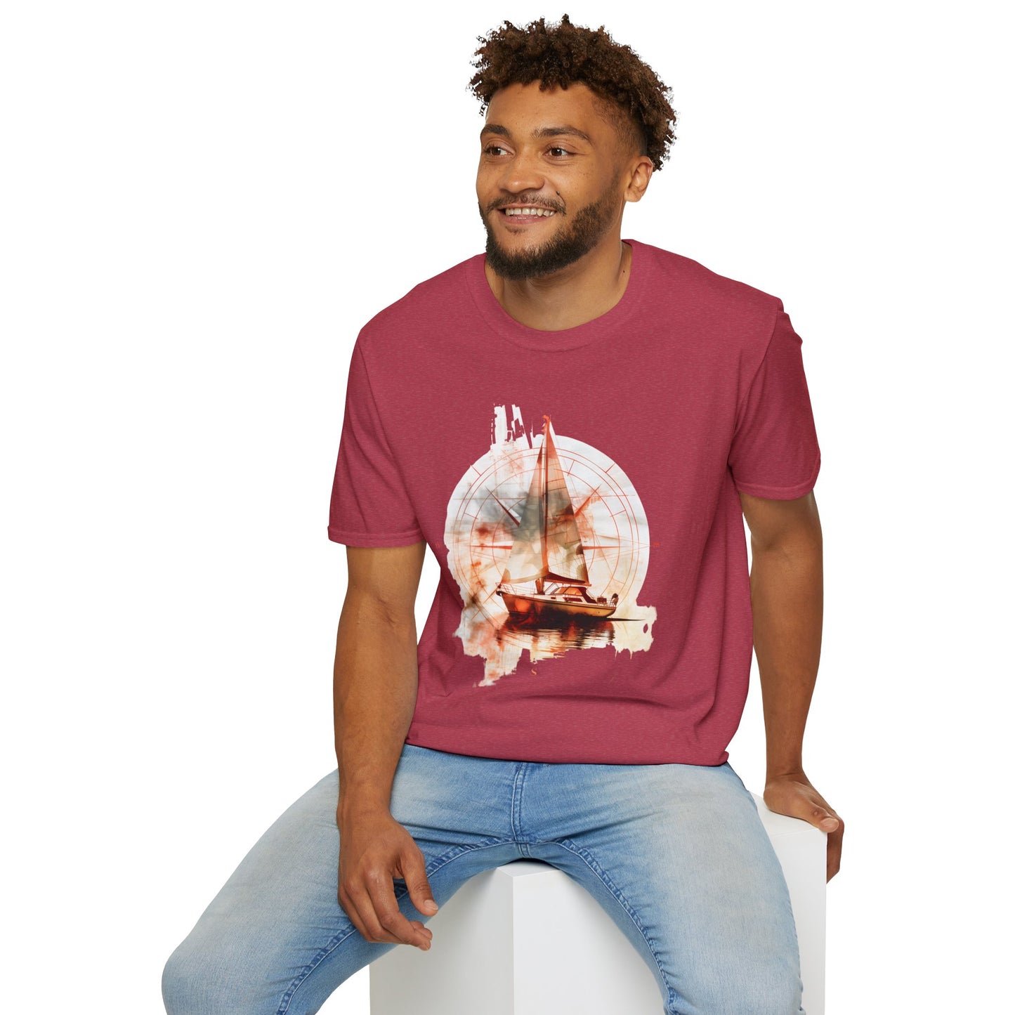Sailing - Unisex Softstyle T-Shirt