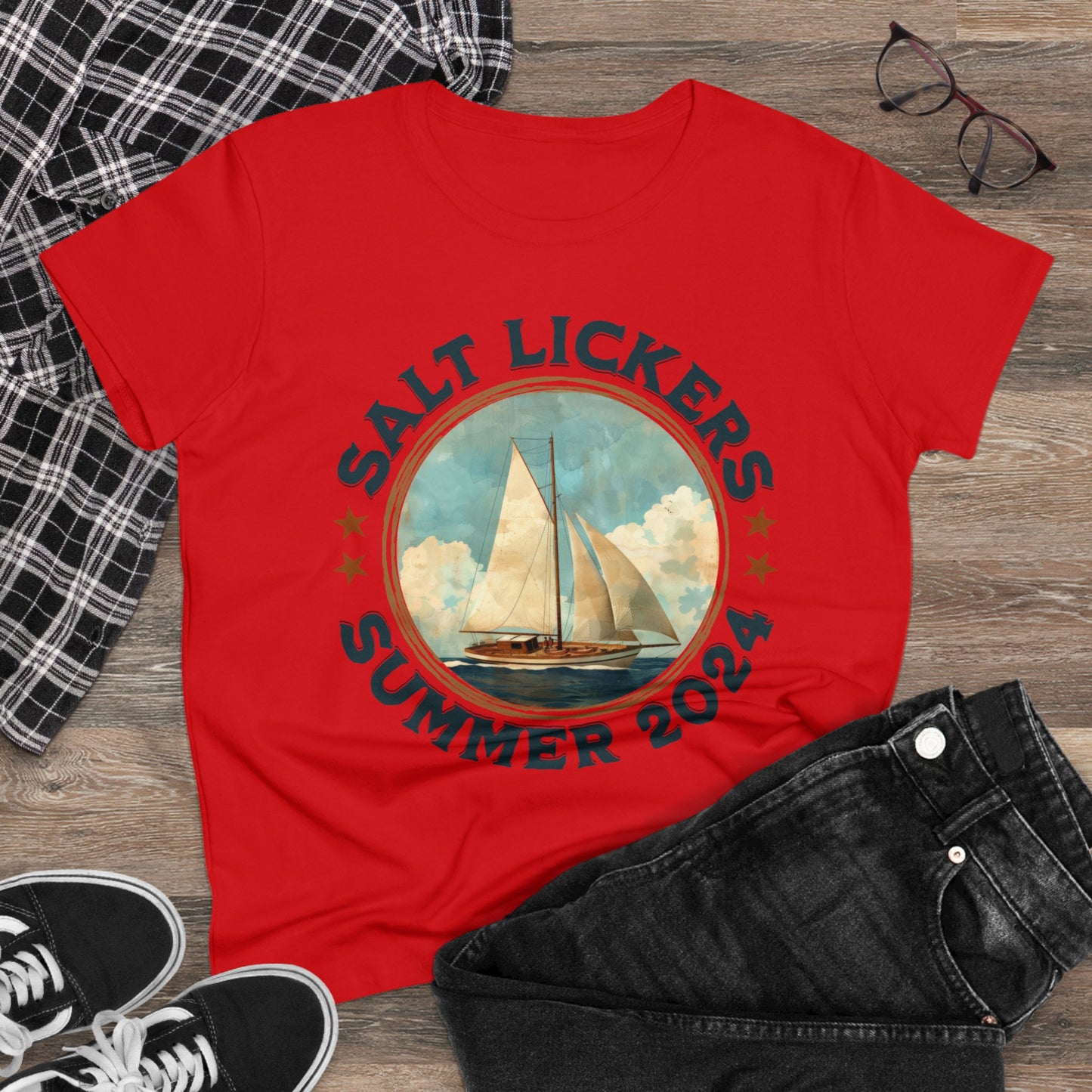 Sailing - Women's Midweight Cotton Tee