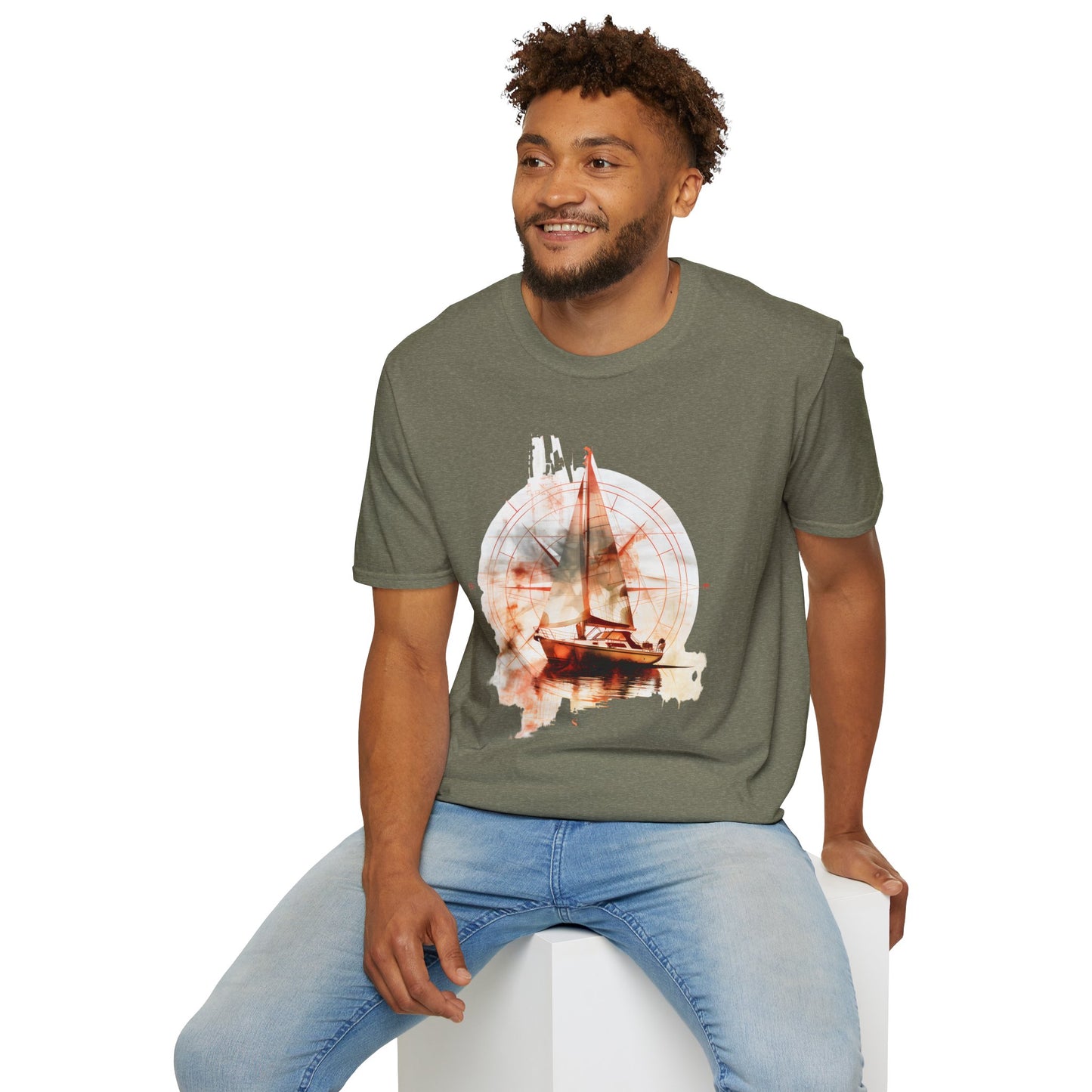 Sailing - Unisex Softstyle T-Shirt