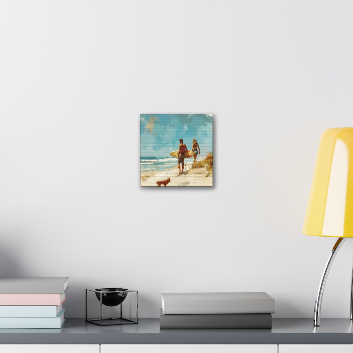 Beach and Surf - Canvas Stretched, 0.75"