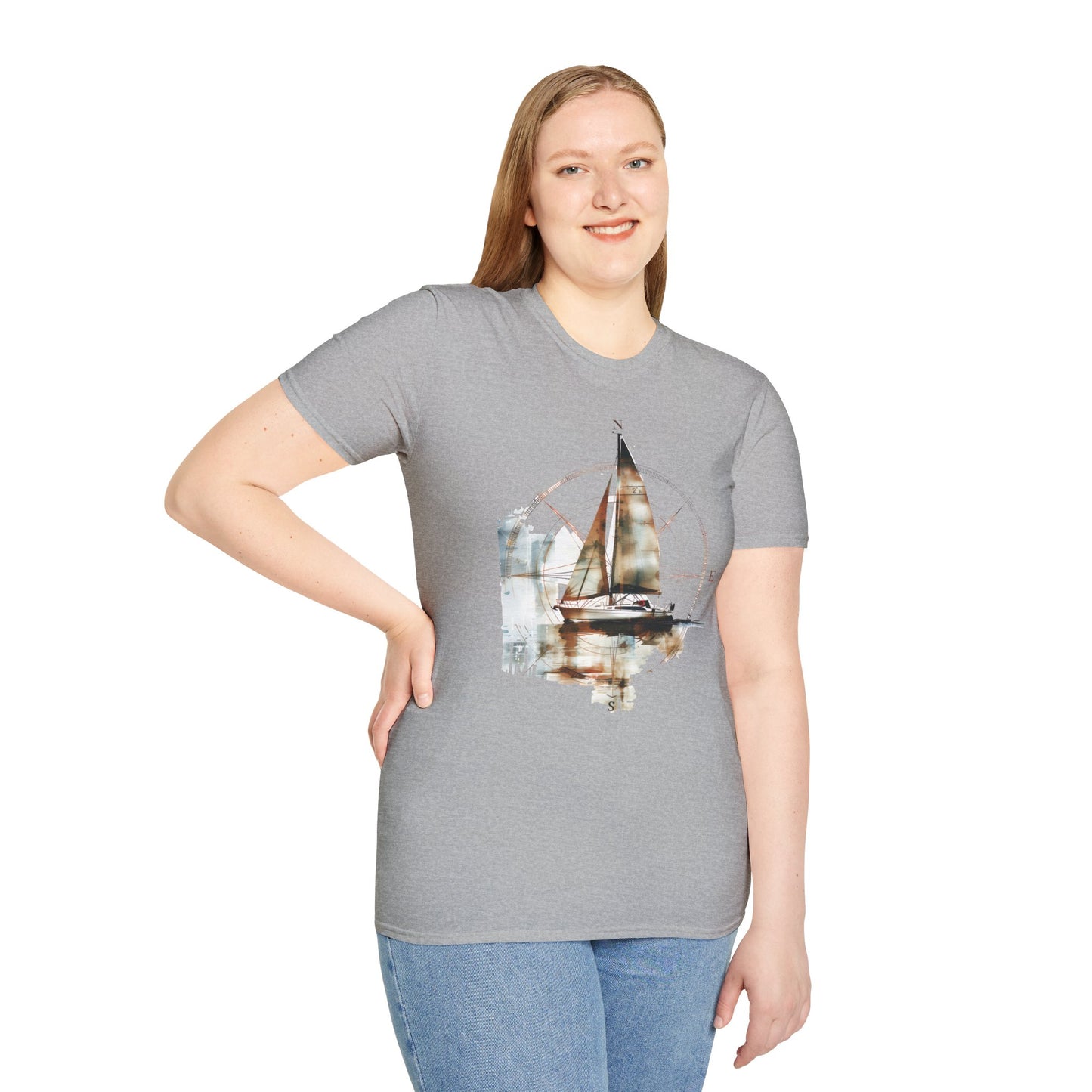 Sailing - Unisex Softstyle T-Shirt