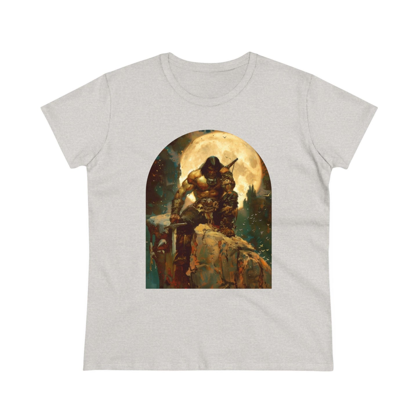 Warrior - Women's Midweight Cotton Tee