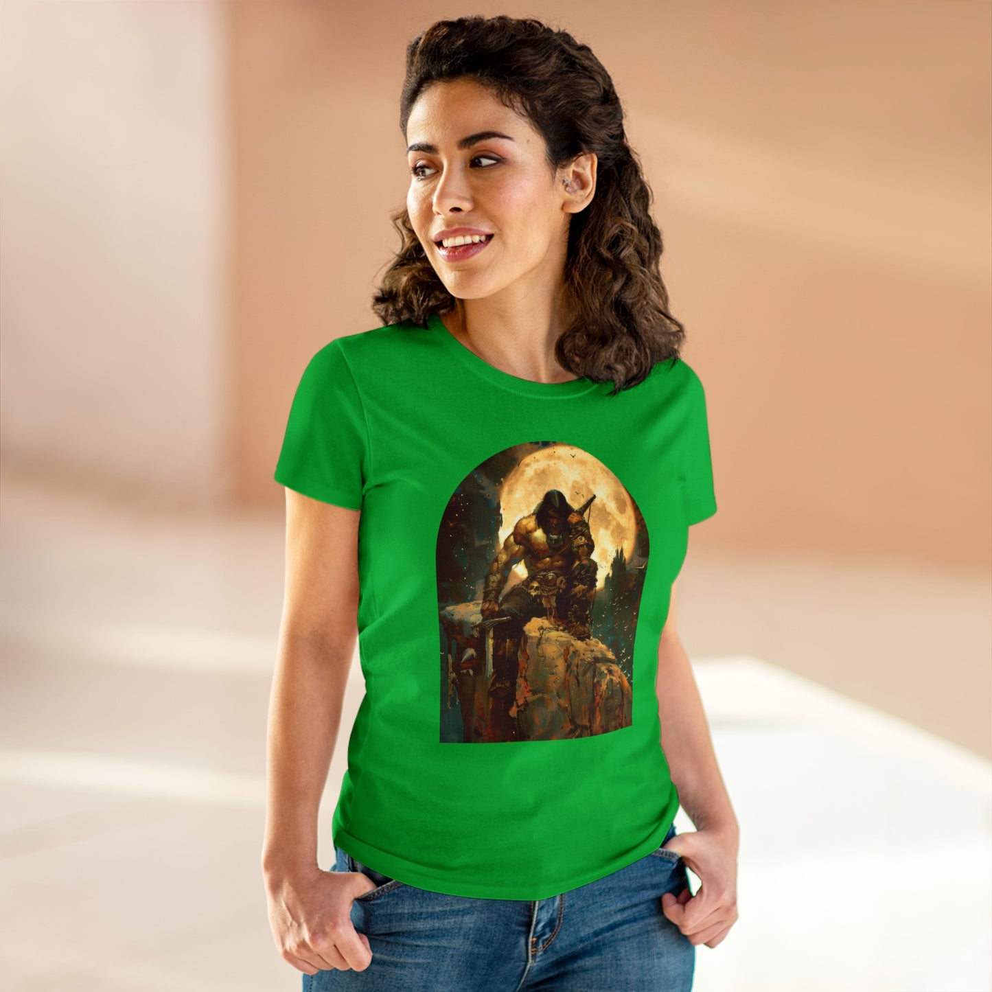 Warrior - Women's Midweight Cotton Tee