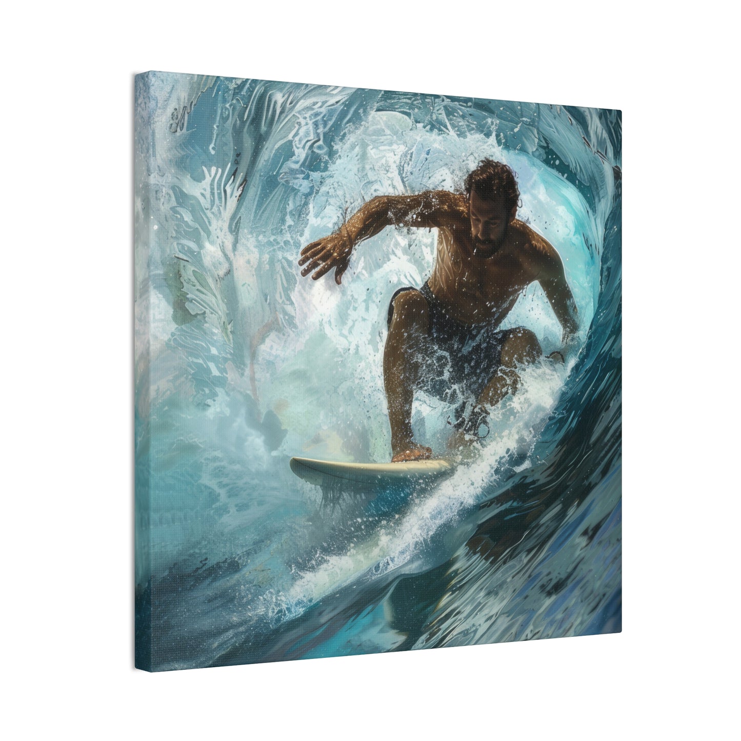 The Tube - Canvas Stretched, 0.75"