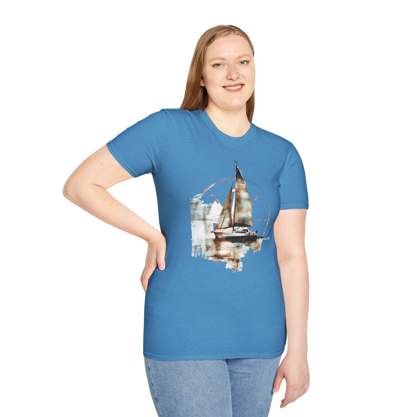 Sailing - Unisex Softstyle T-Shirt