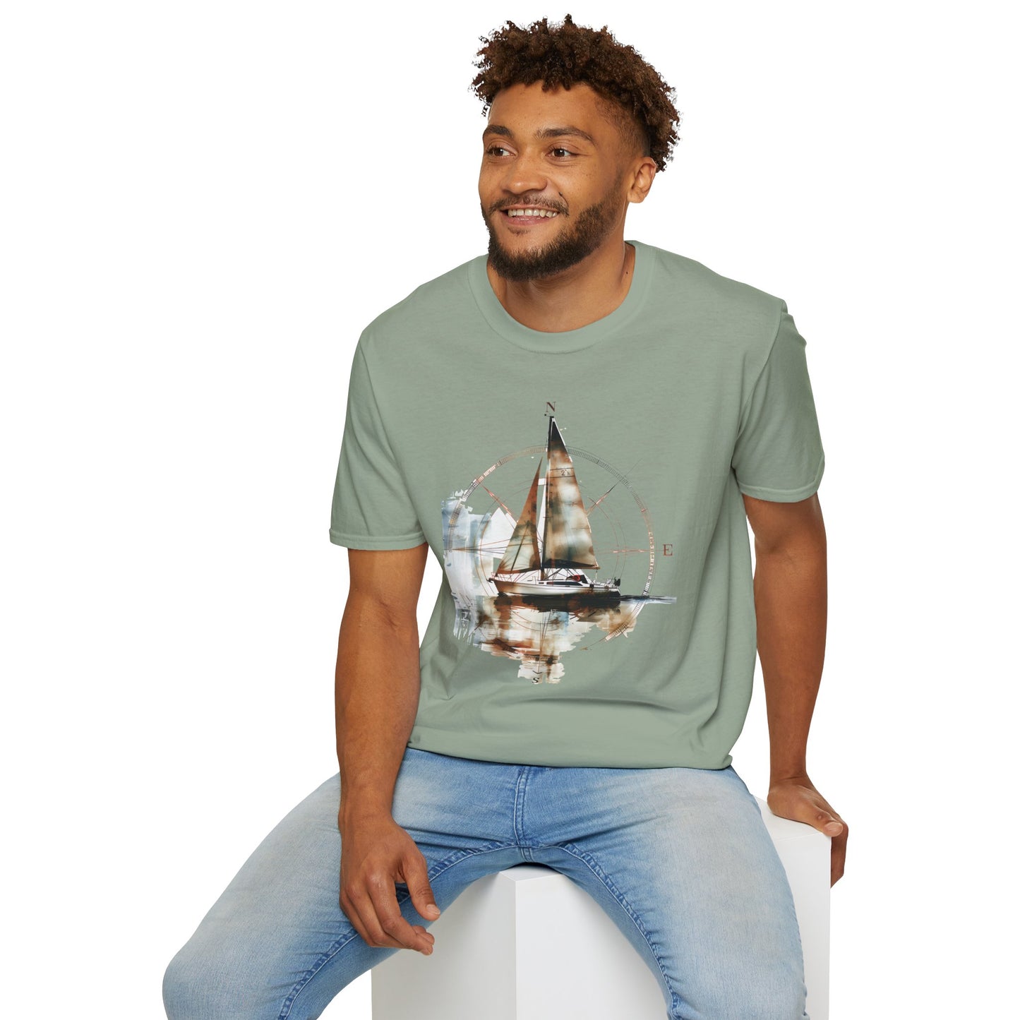 Sailing - Unisex Softstyle T-Shirt