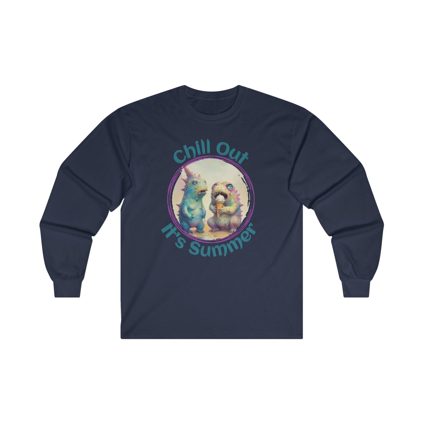 Chill Out, It's Summer - Unisex Ultra Cotton Long Sleeve Tee
