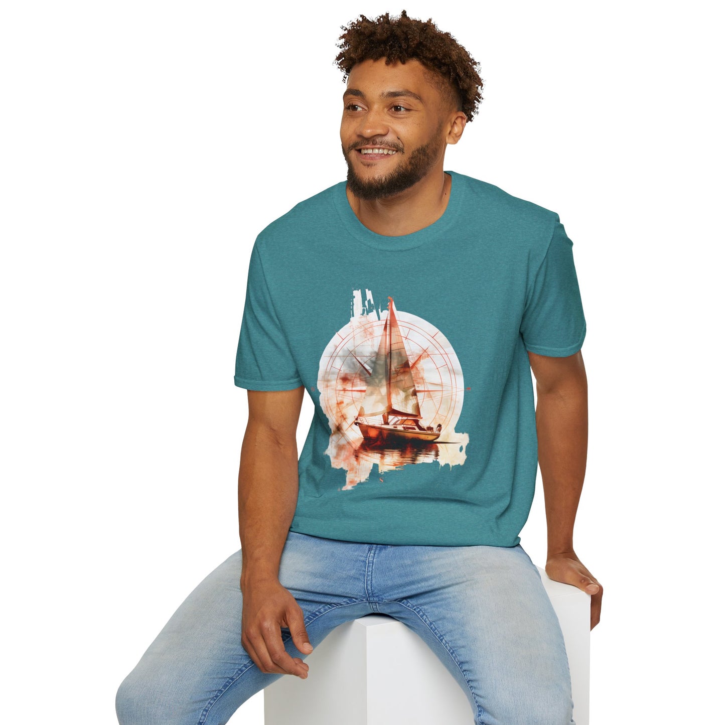 Sailing - Unisex Softstyle T-Shirt