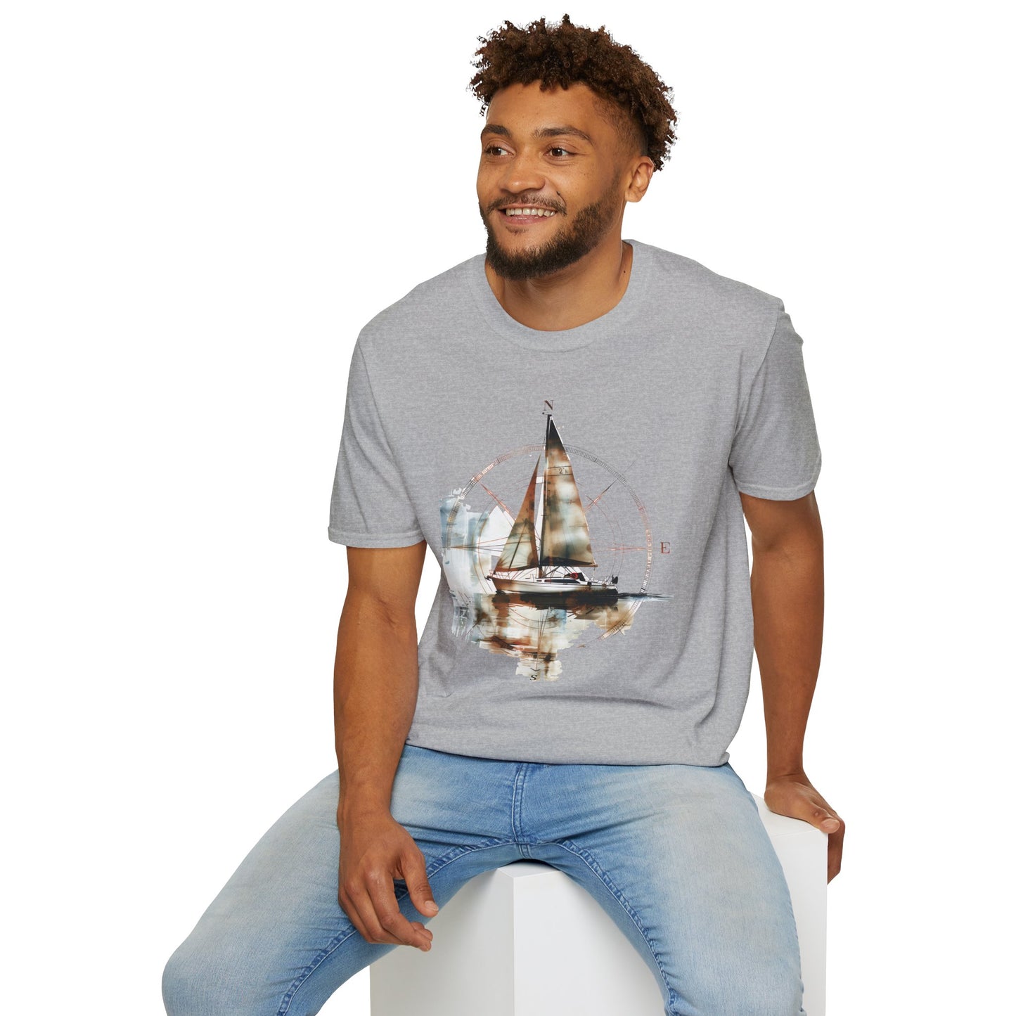 Sailing - Unisex Softstyle T-Shirt