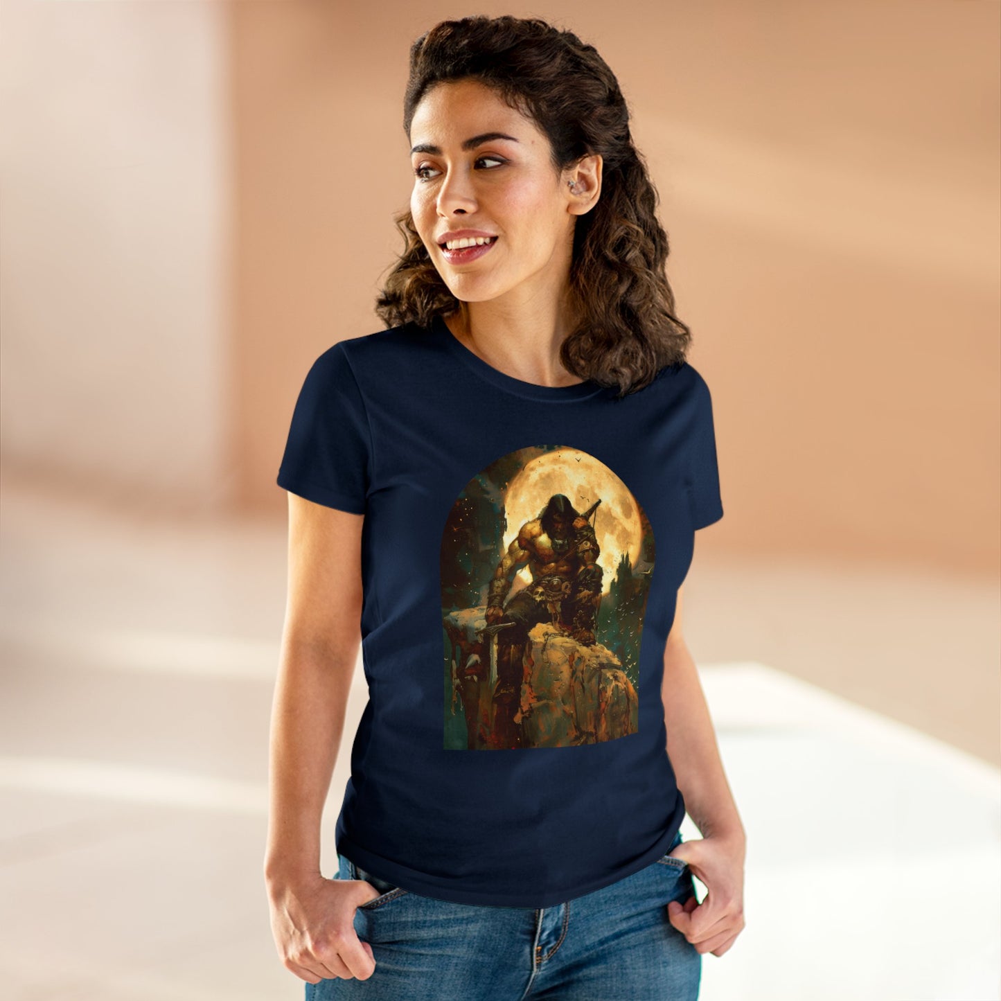 Warrior - Women's Midweight Cotton Tee