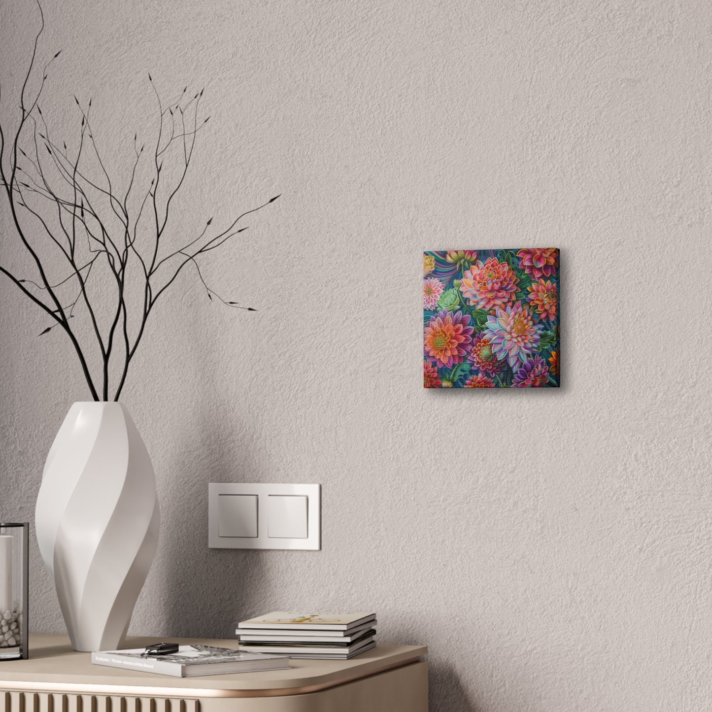 Flowers - Canvas Stretched, 0.75"