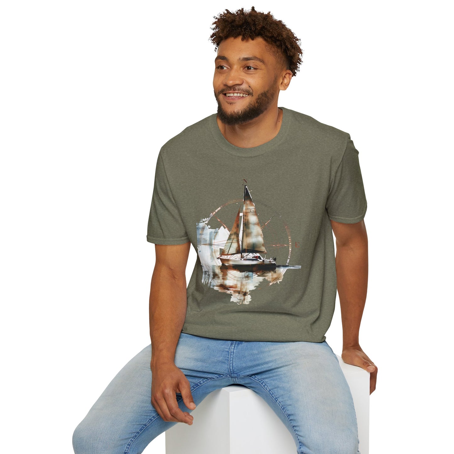 Sailing - Unisex Softstyle T-Shirt