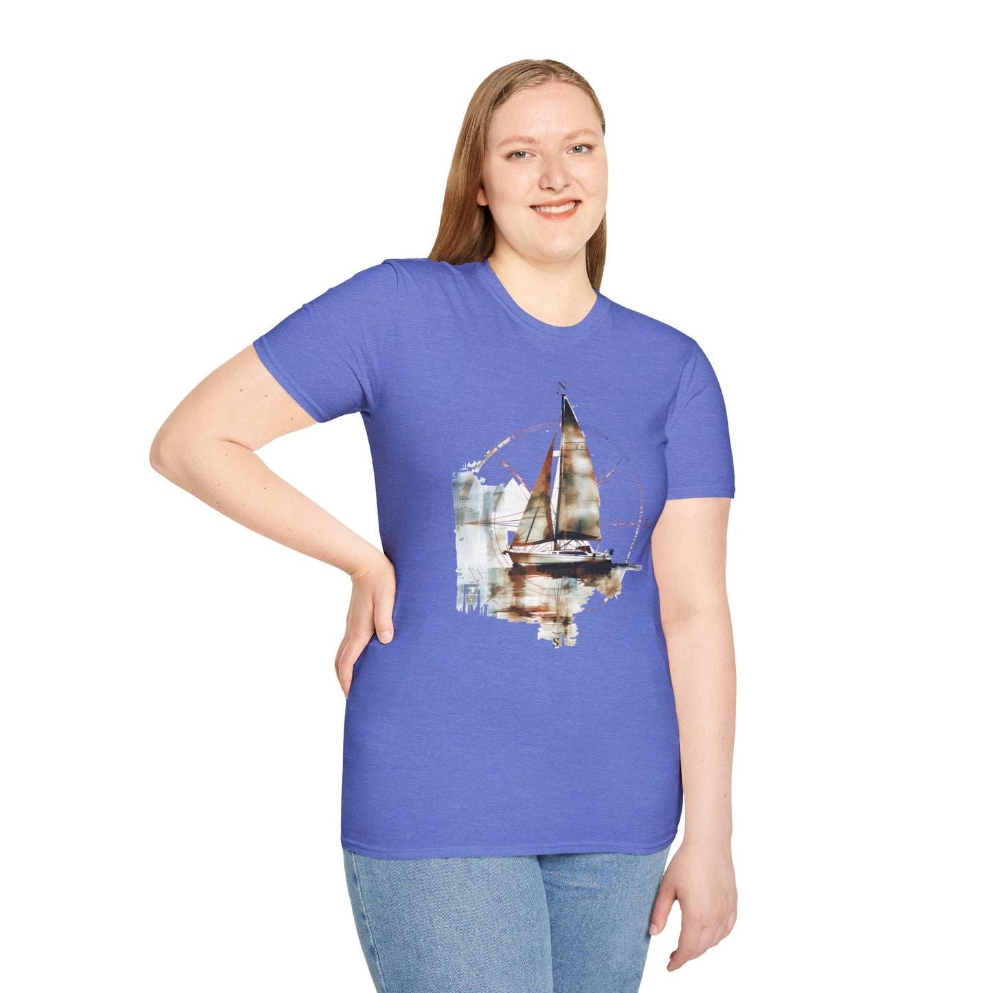 Sailing - Unisex Softstyle T-Shirt