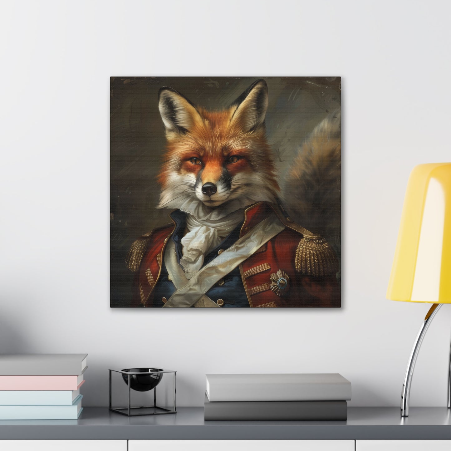 Colonel Fox - Canvas Stretched, 0.75"