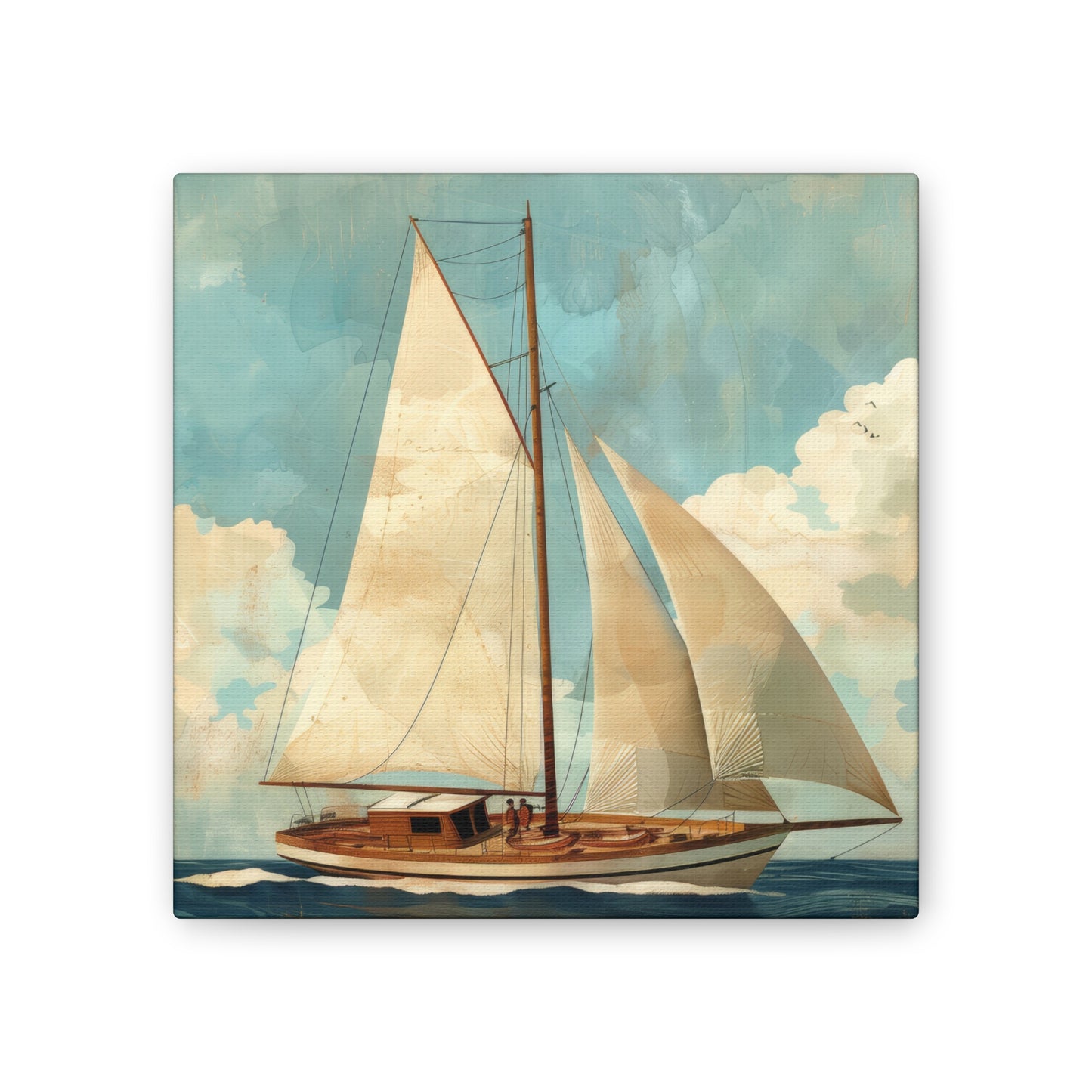 Sailing - Canvas Stretched, 0.75"