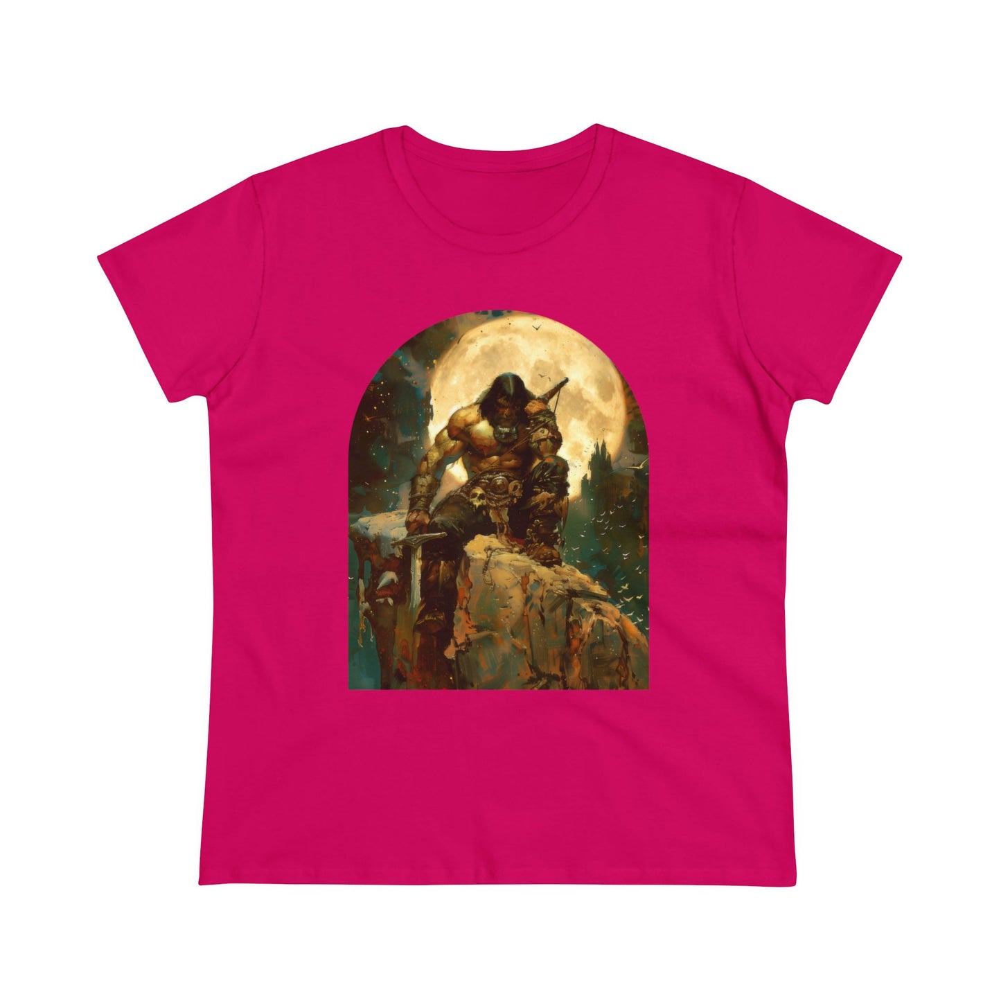 Warrior - Women's Midweight Cotton Tee