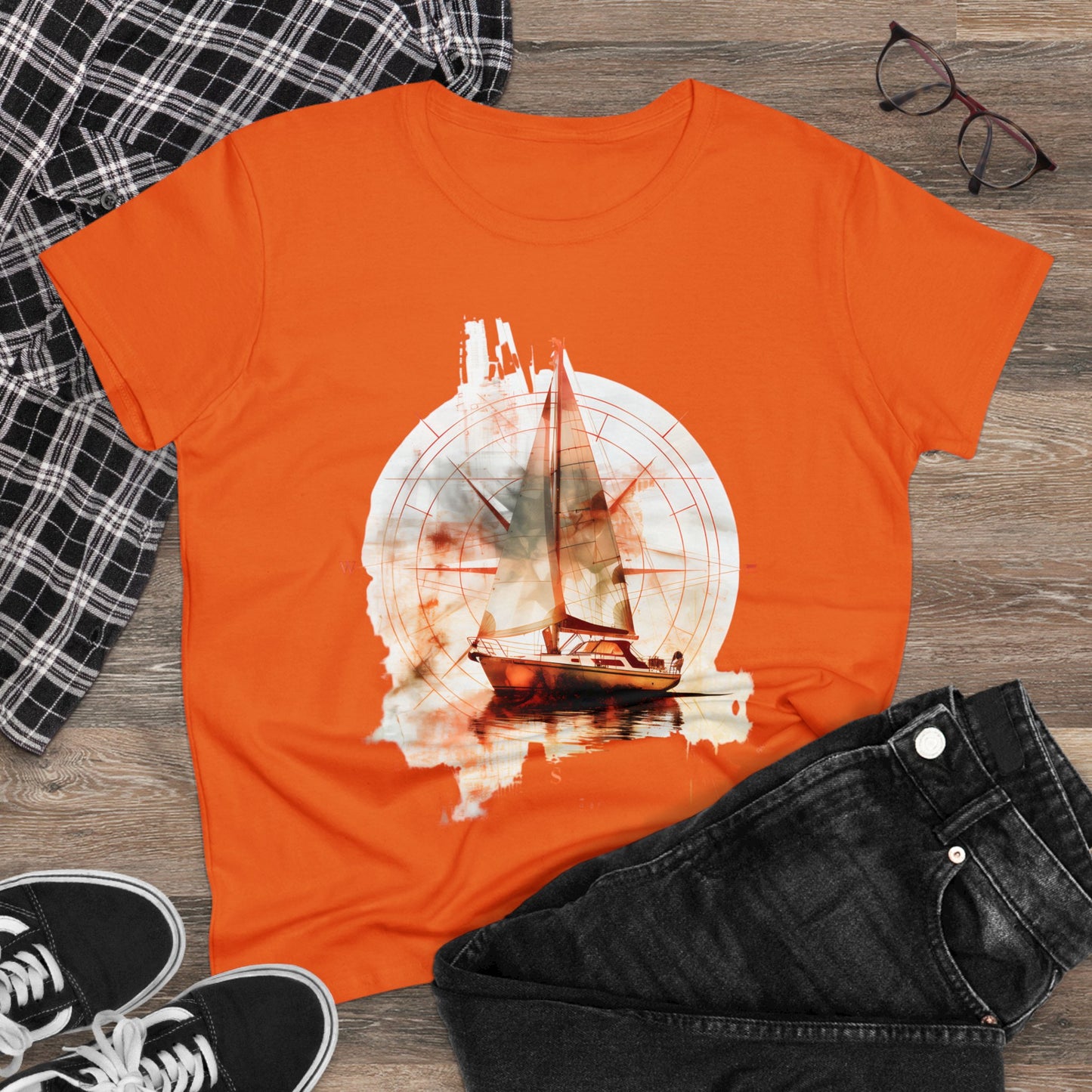 Sailing - Women's Midweight Cotton Tee