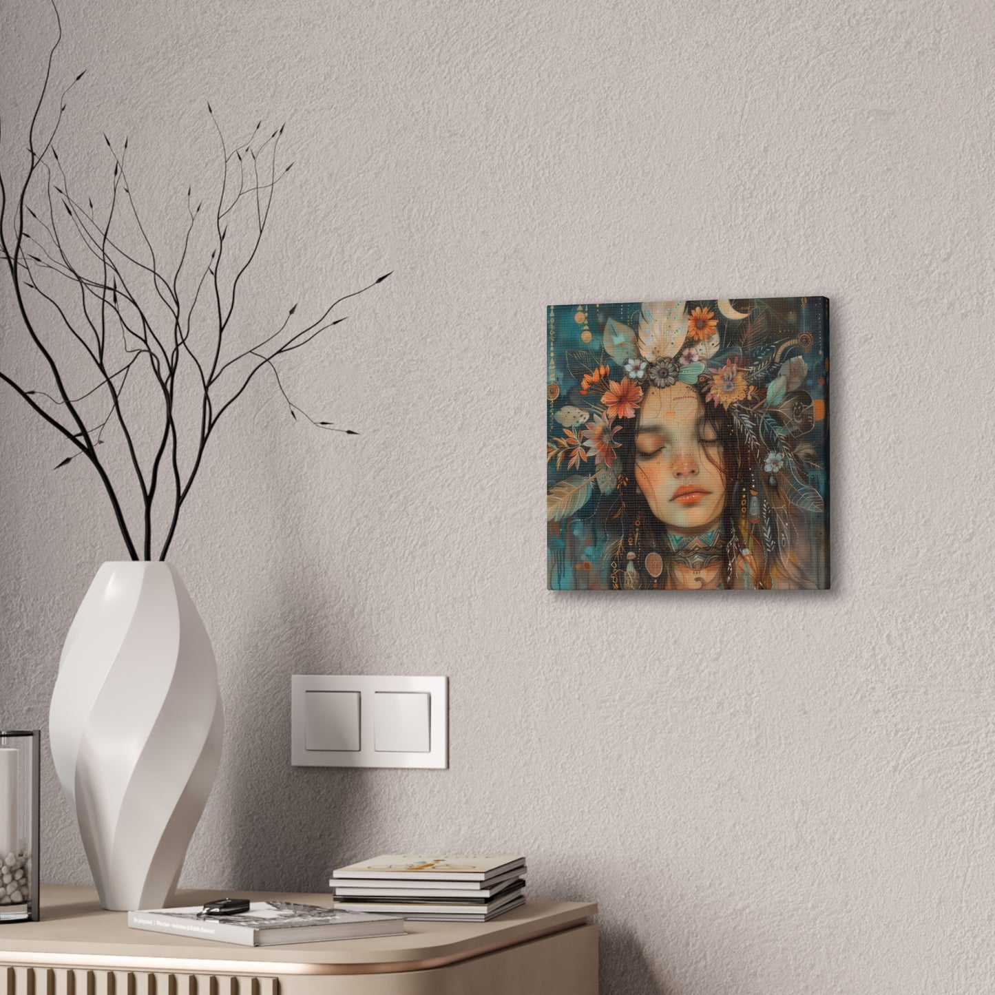 Zen - Canvas Stretched, 0.75"