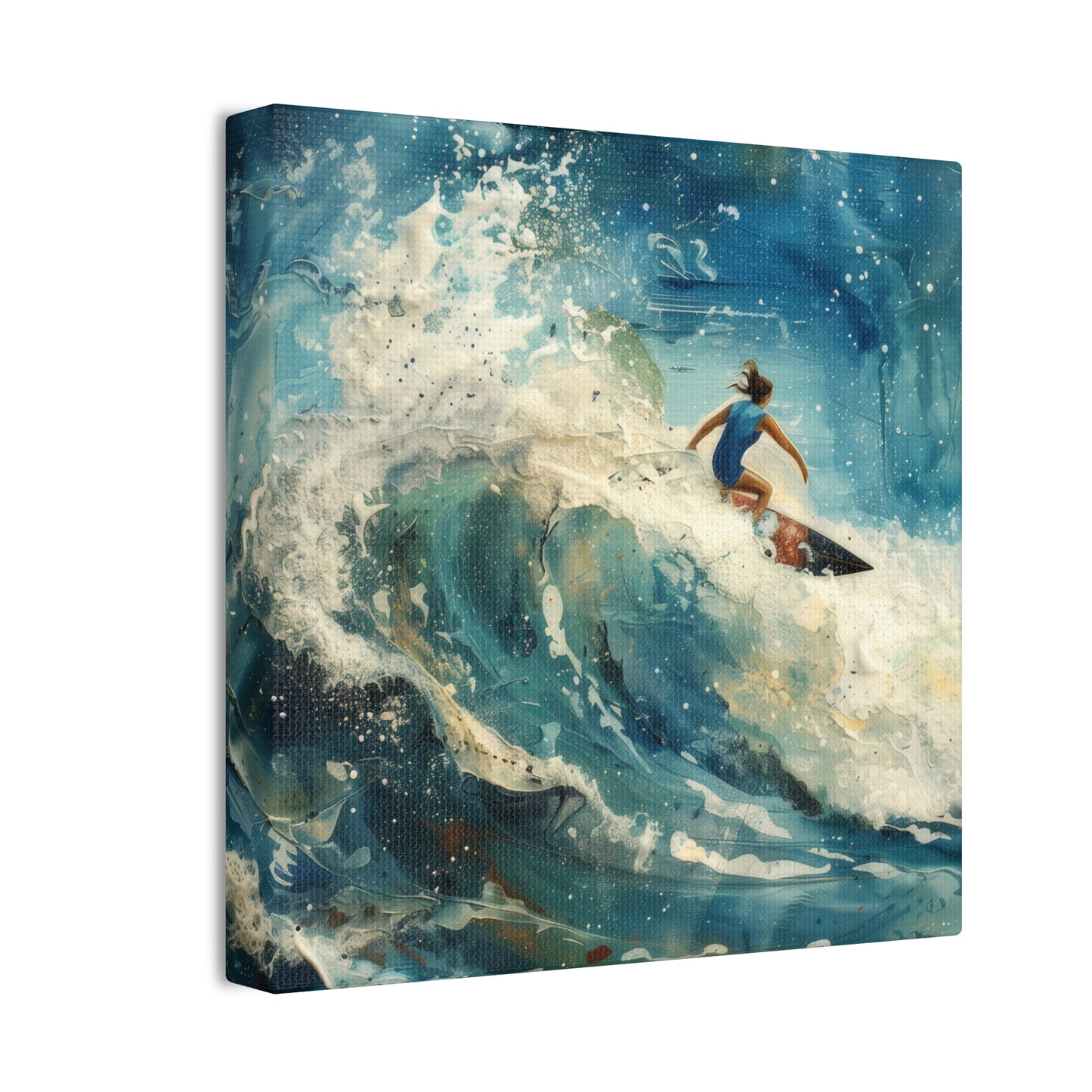 Surfs Up - Canvas Stretched, 0.75"