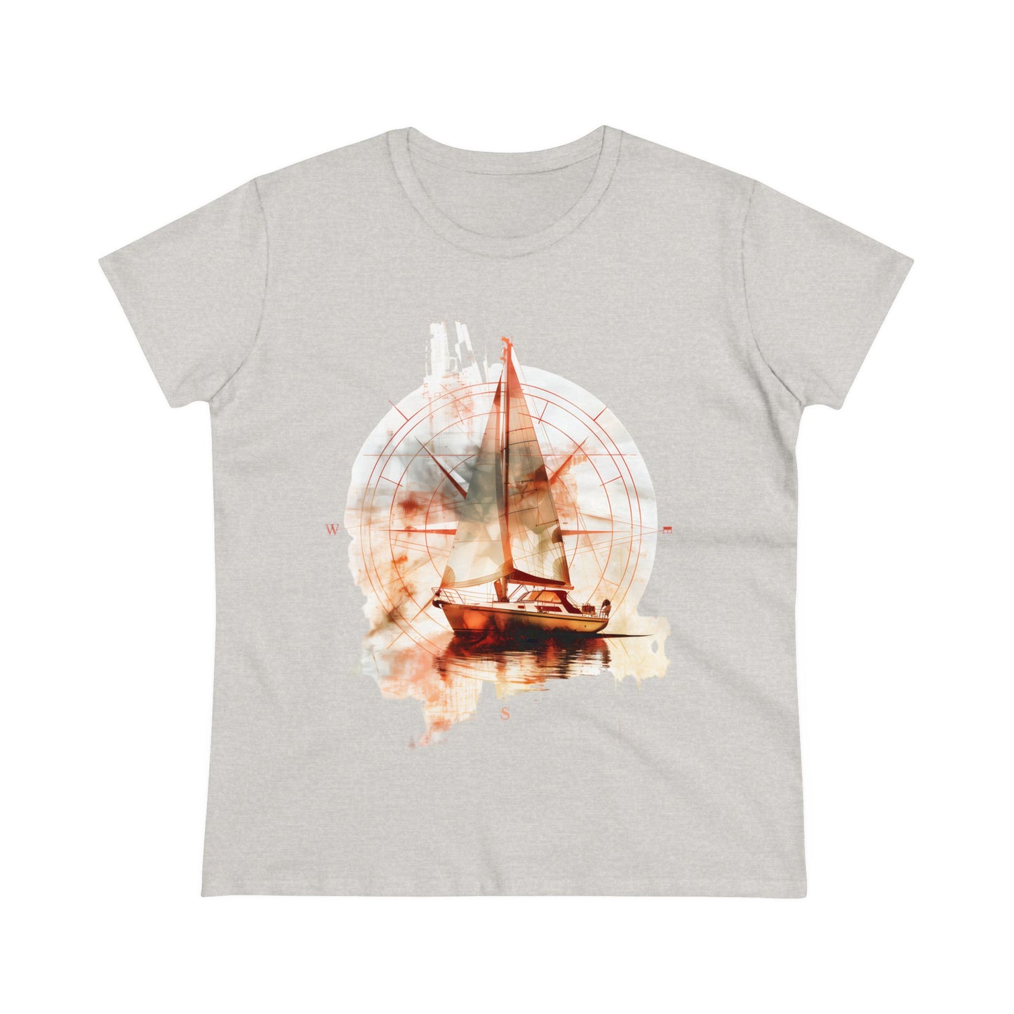 Sailing - Women's Midweight Cotton Tee