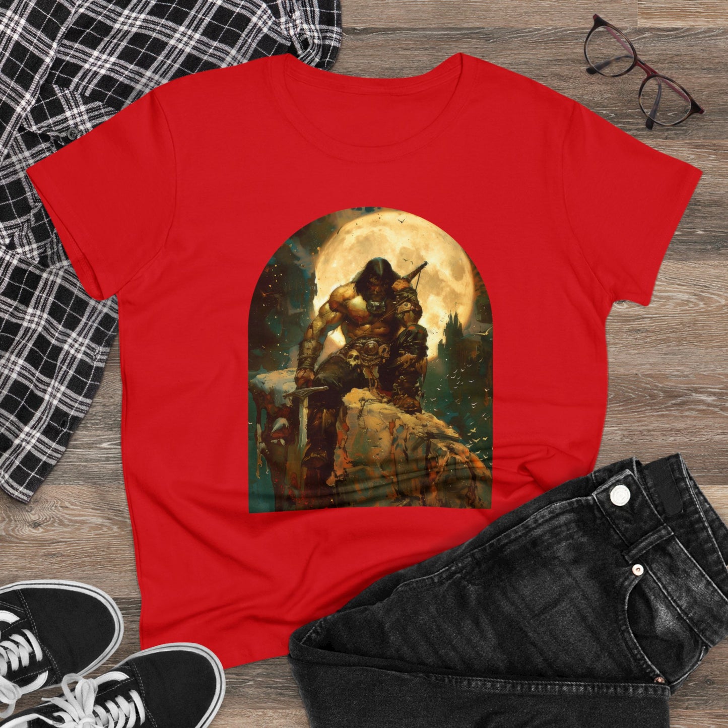 Warrior - Women's Midweight Cotton Tee