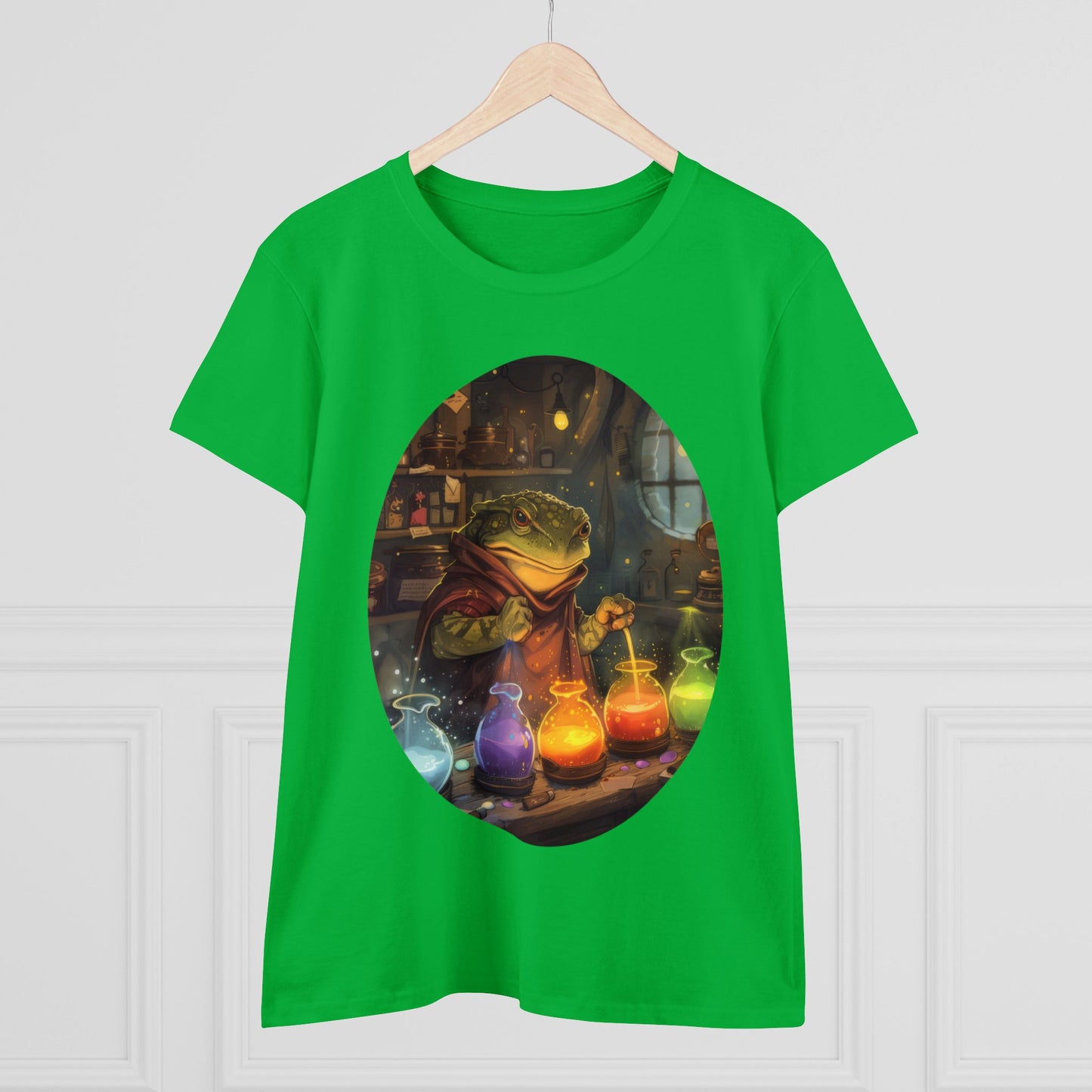 The Alchemist Toad - Fantasy - Women's Midweight Cotton Tee