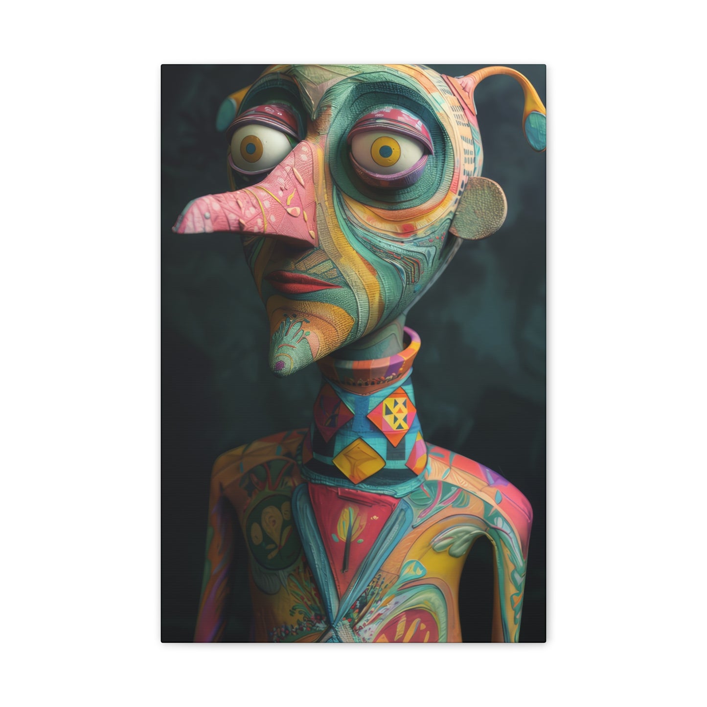 Picasso - Canvas Stretched, 0.75"