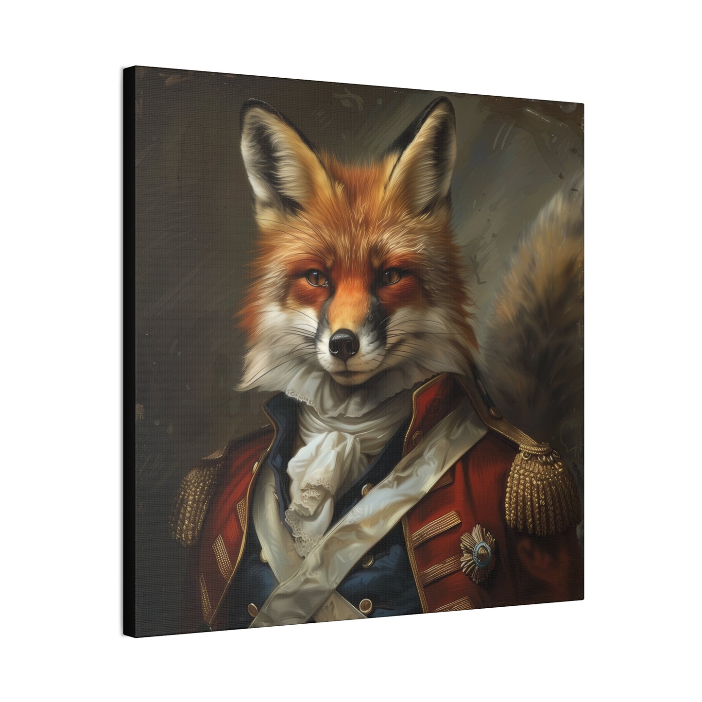 Colonel Fox - Canvas Stretched, 0.75"
