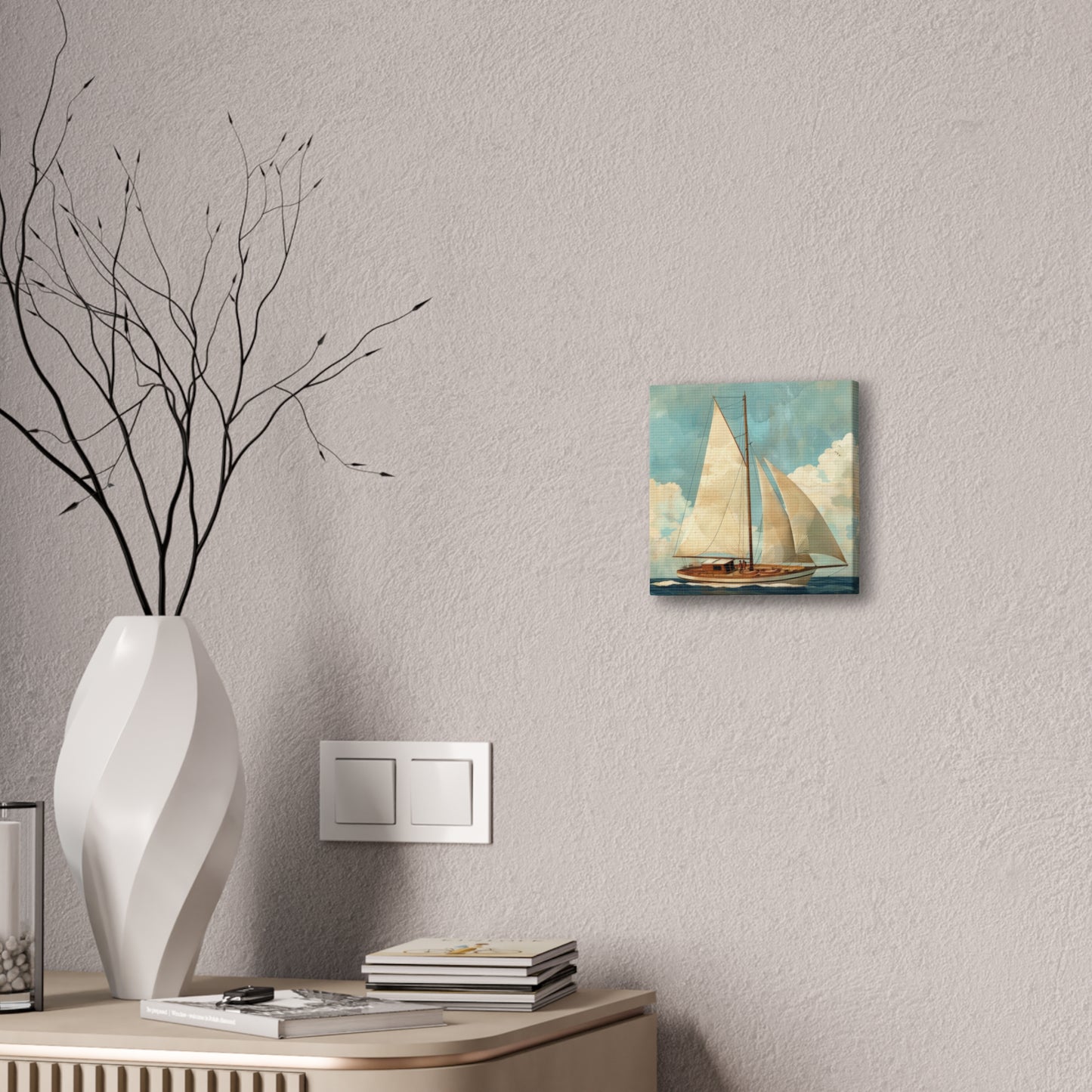 Sailing - Canvas Stretched, 0.75"