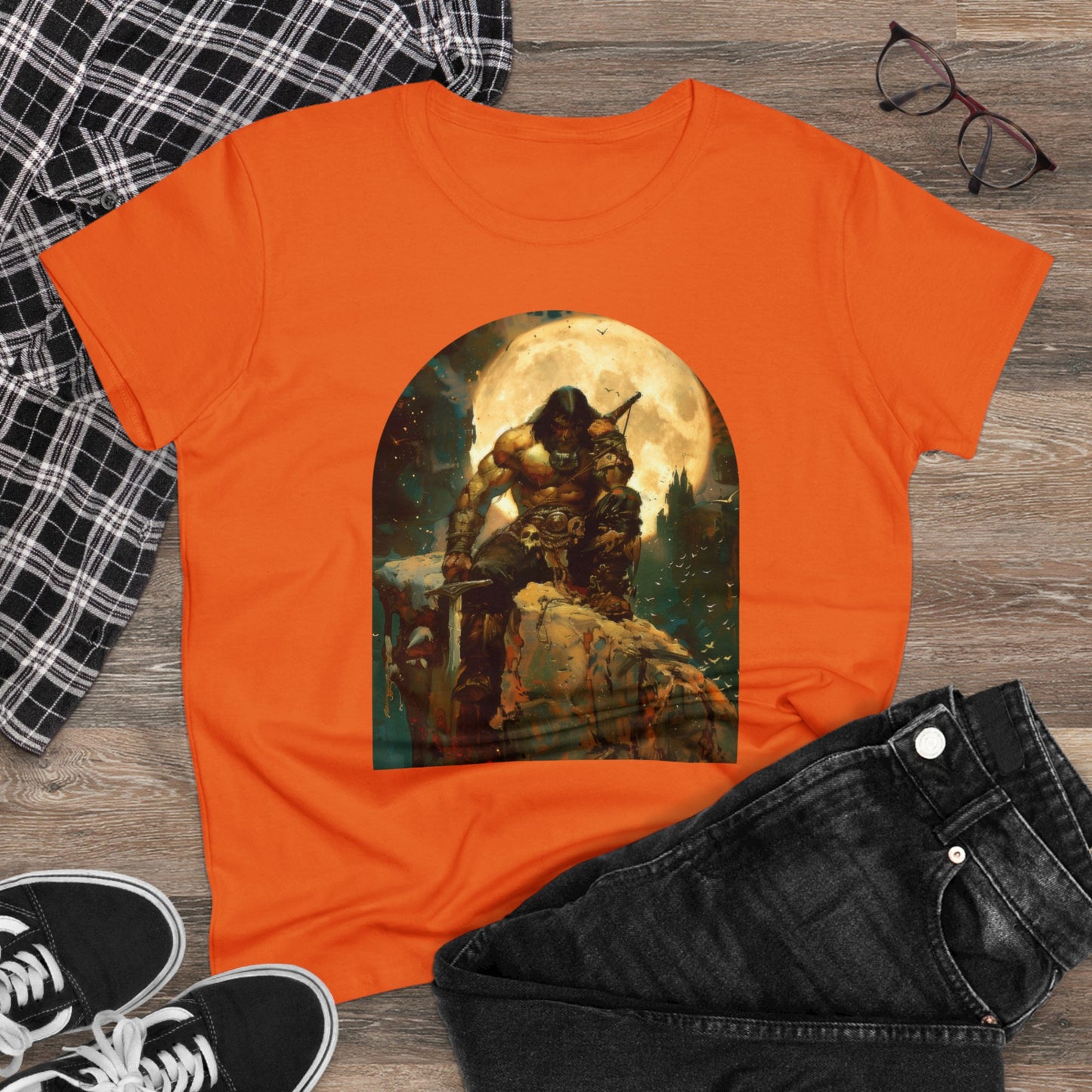 Warrior - Women's Midweight Cotton Tee