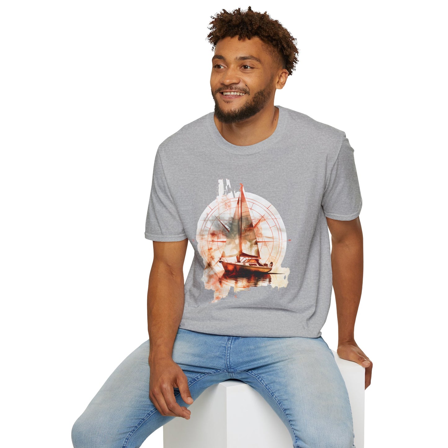 Sailing - Unisex Softstyle T-Shirt