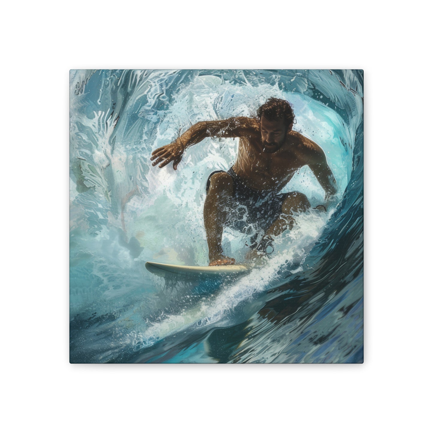 The Tube - Canvas Stretched, 0.75"