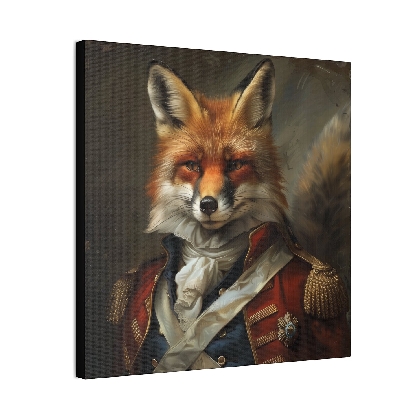 Colonel Fox - Canvas Stretched, 0.75"