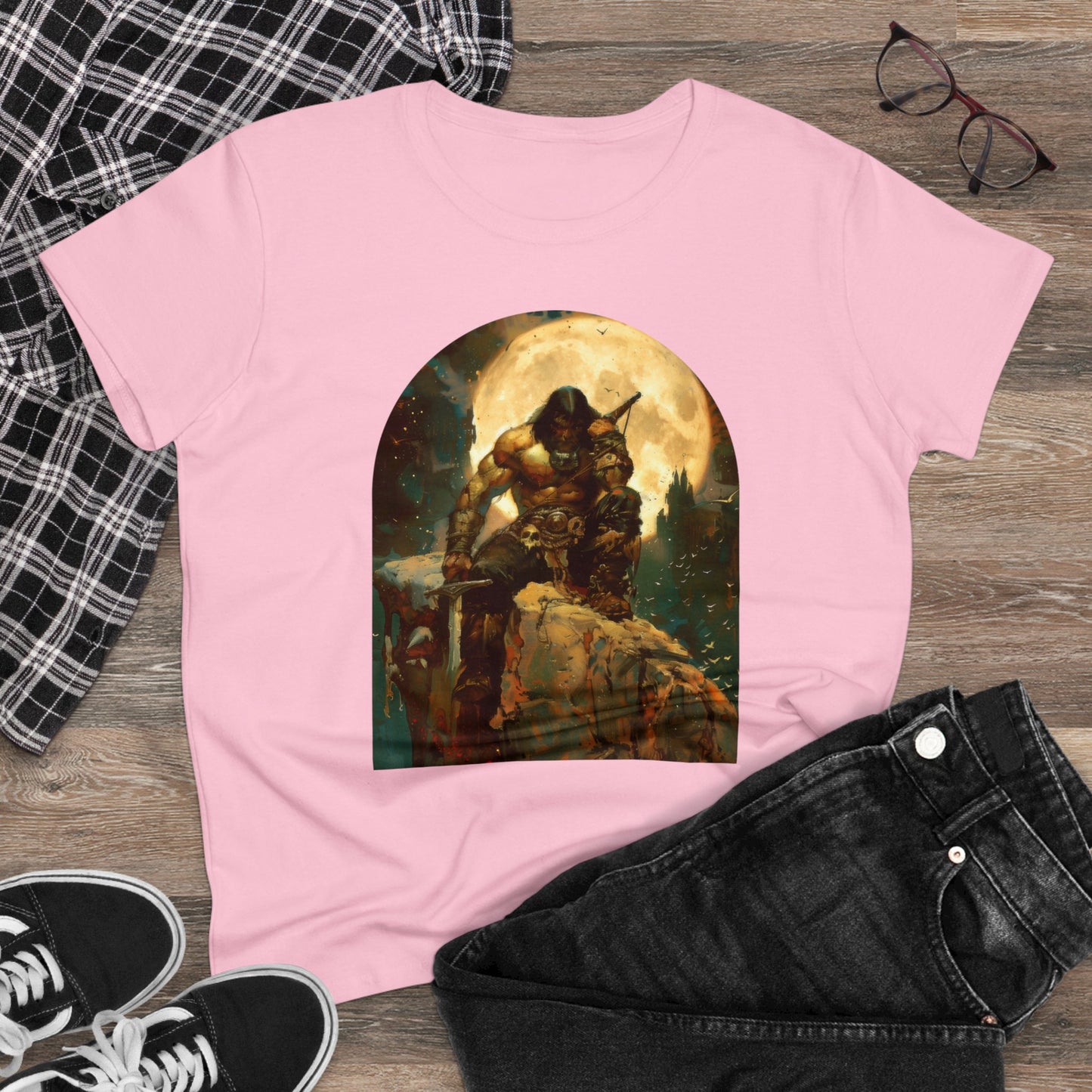 Warrior - Women's Midweight Cotton Tee