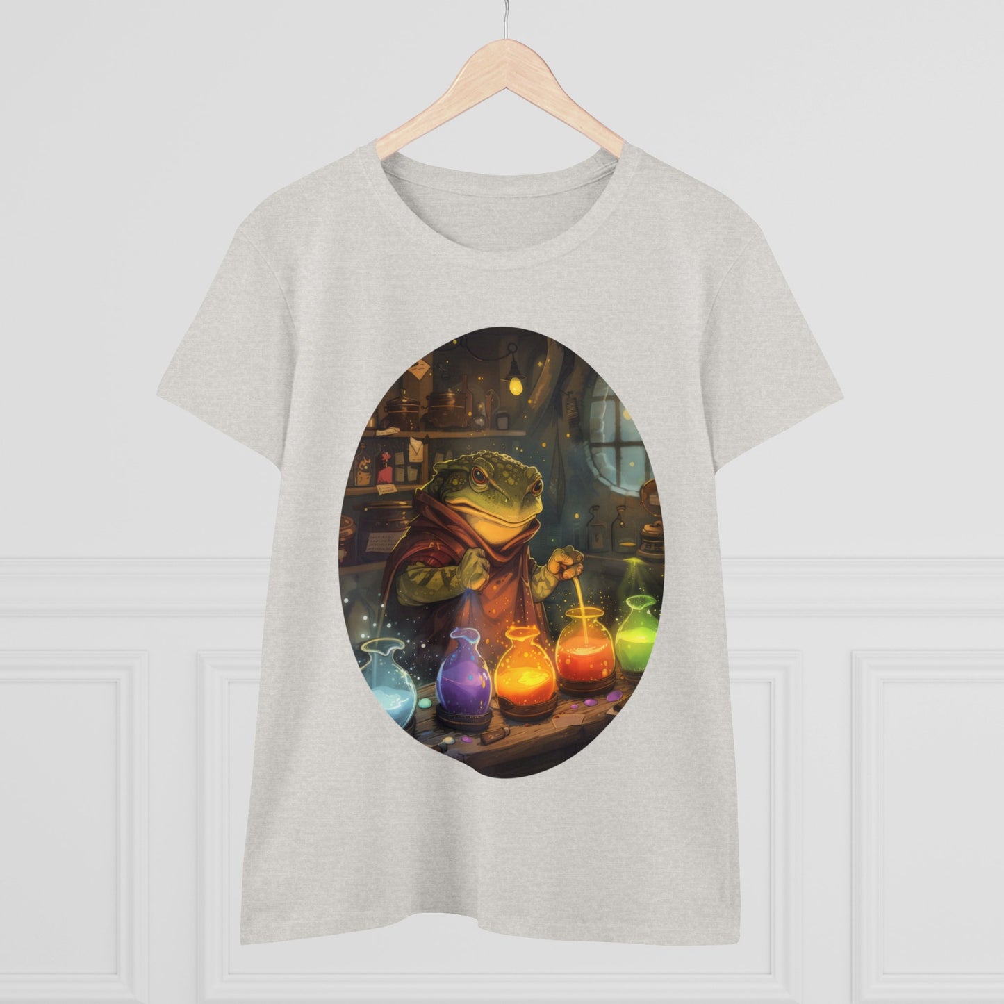 The Alchemist Toad - Fantasy - Women's Midweight Cotton Tee