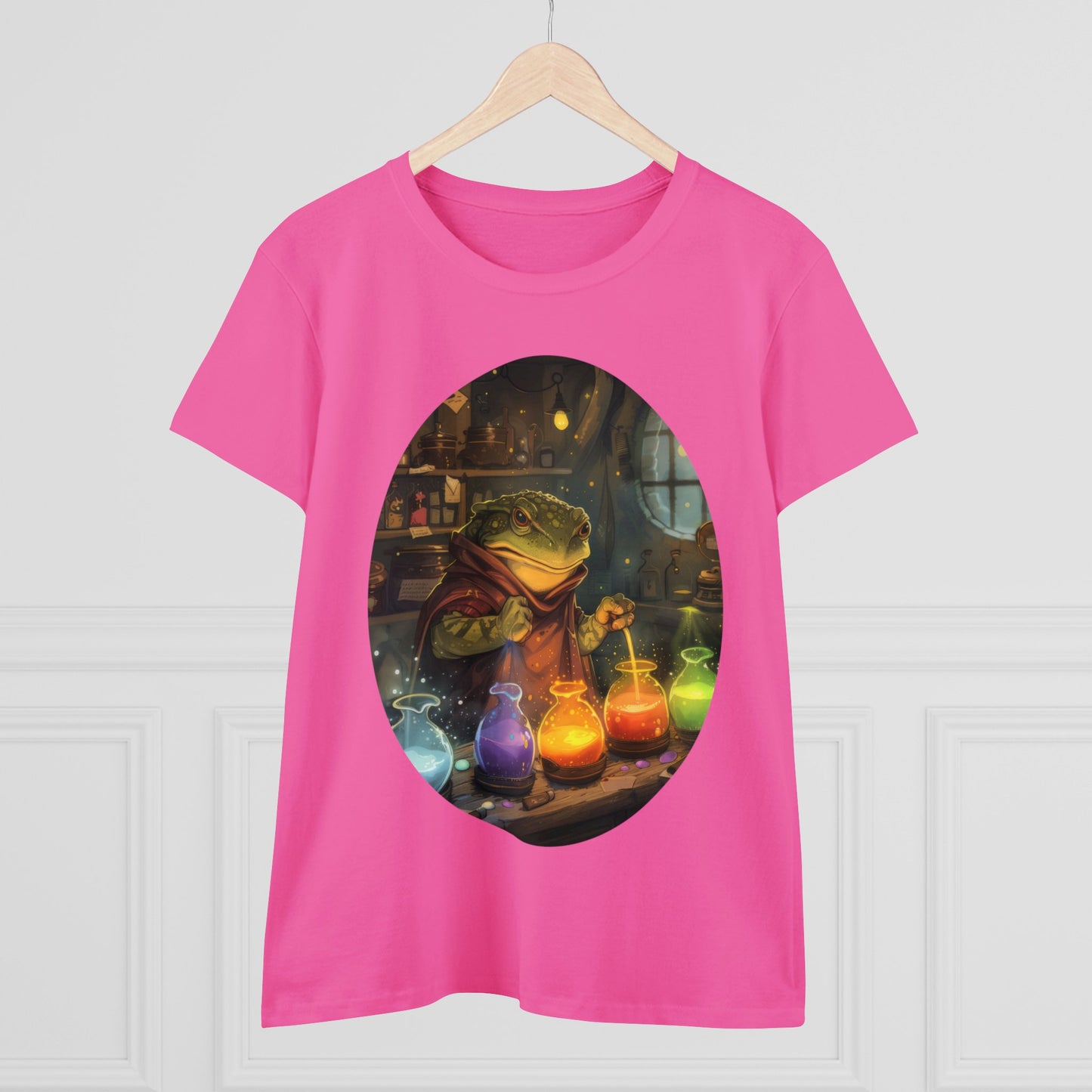 The Alchemist Toad - Fantasy - Women's Midweight Cotton Tee