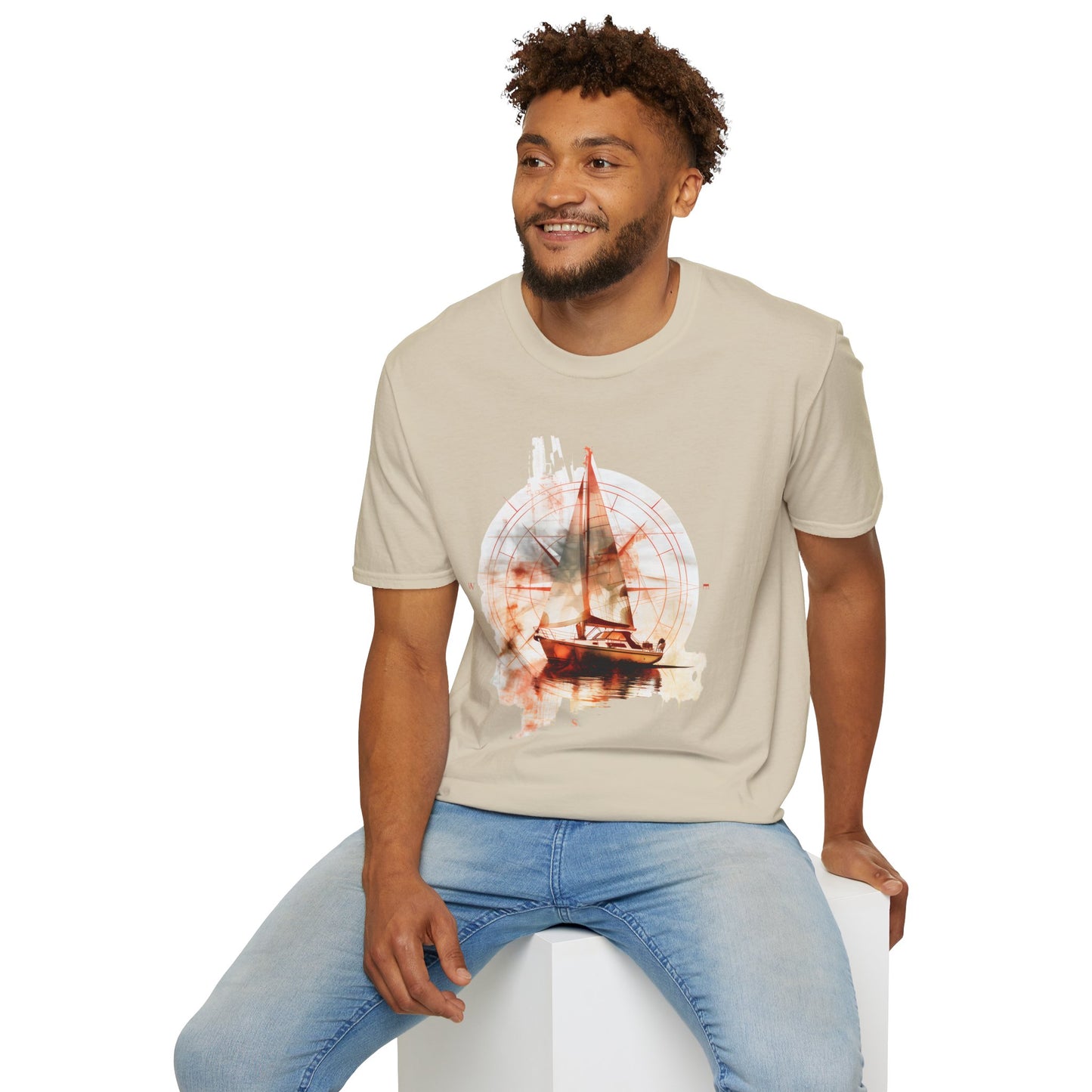 Sailing - Unisex Softstyle T-Shirt