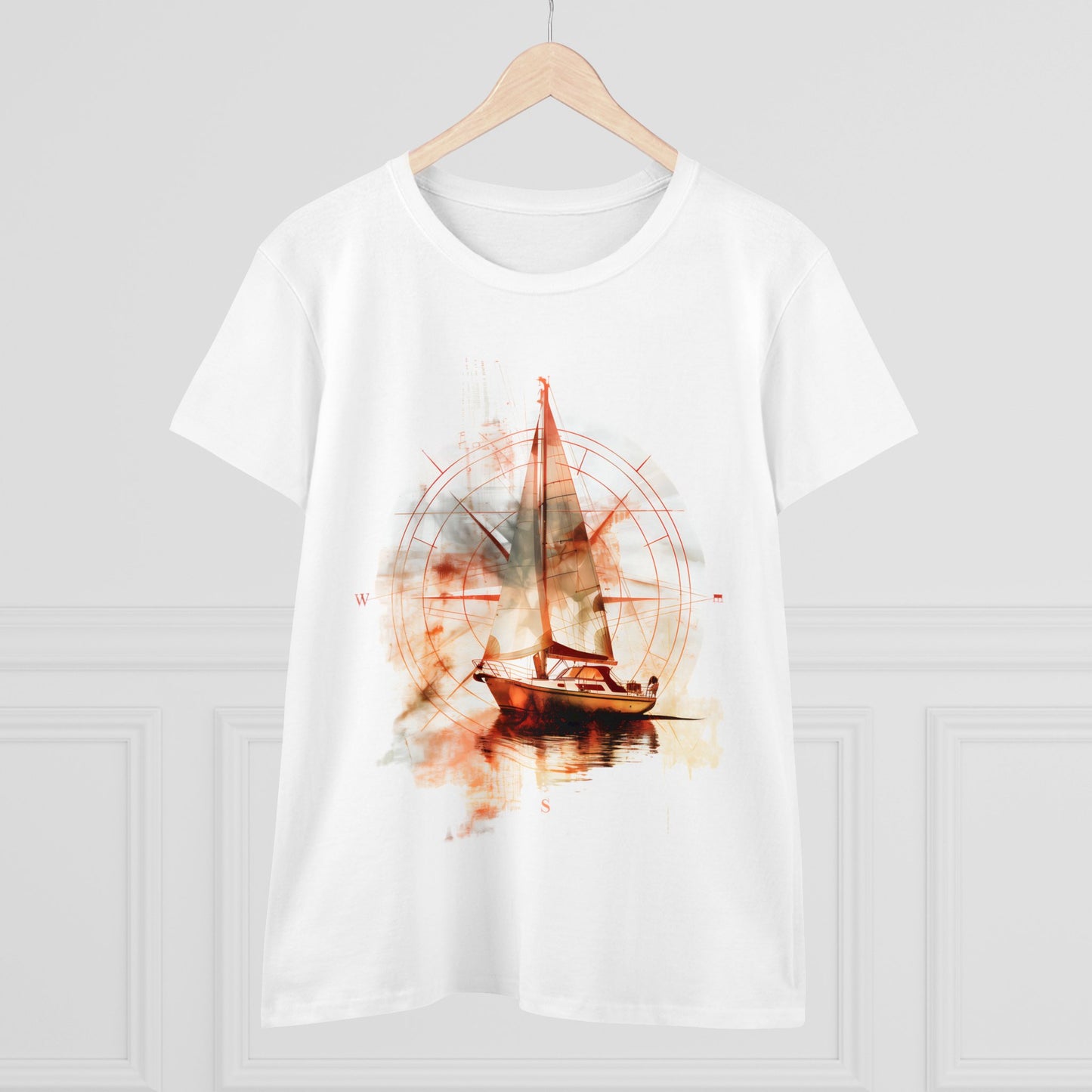 Sailing - Women's Midweight Cotton Tee