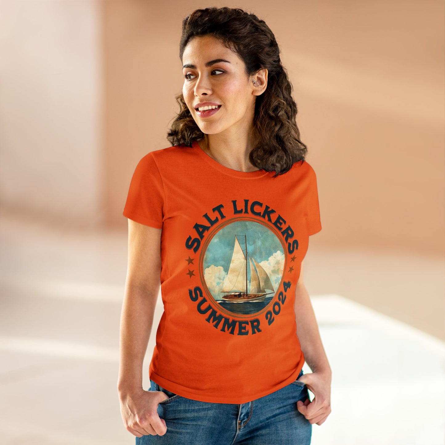 Sailing - Women's Midweight Cotton Tee