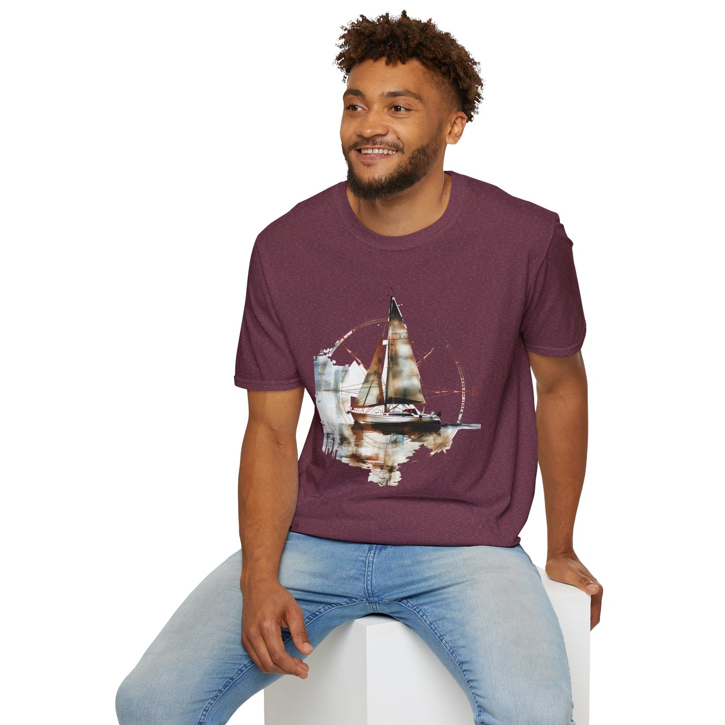 Sailing - Unisex Softstyle T-Shirt